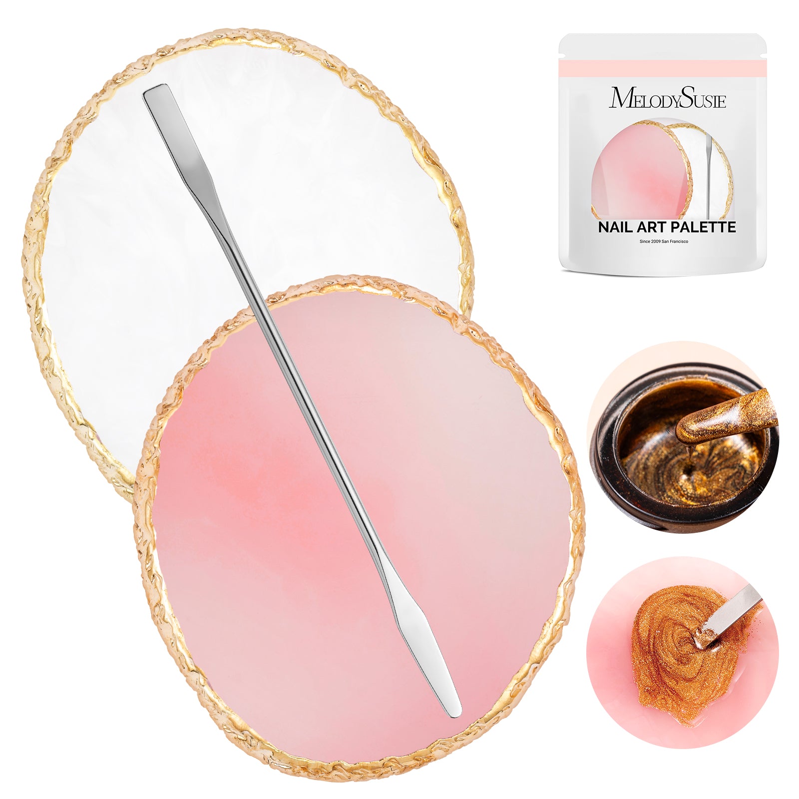 Premium Resin Nail Art Palette