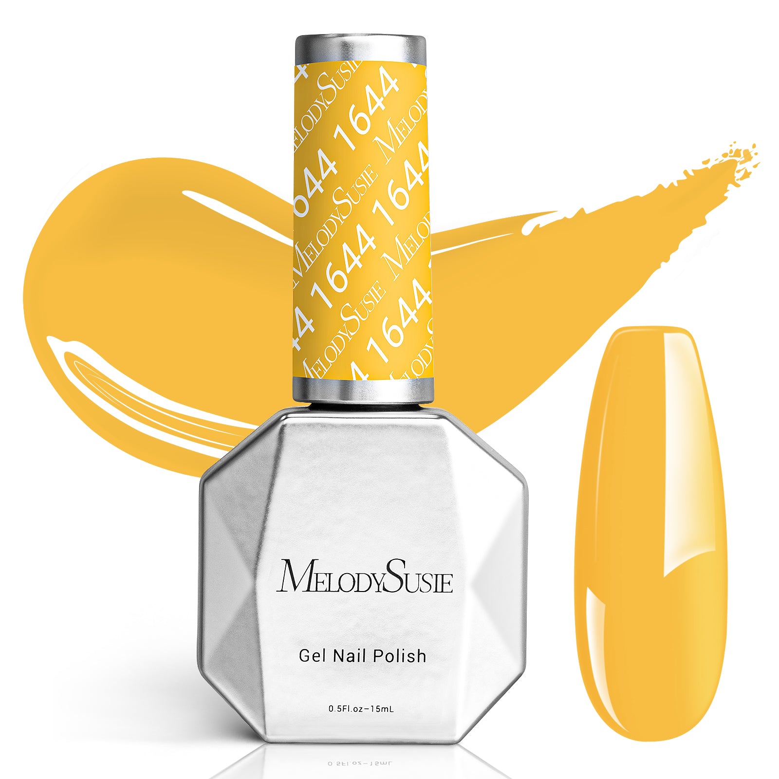 1644 Autumn Leaf Yellow - TPO-Free Faster UV Curing Gel Nail Polish(15ml)