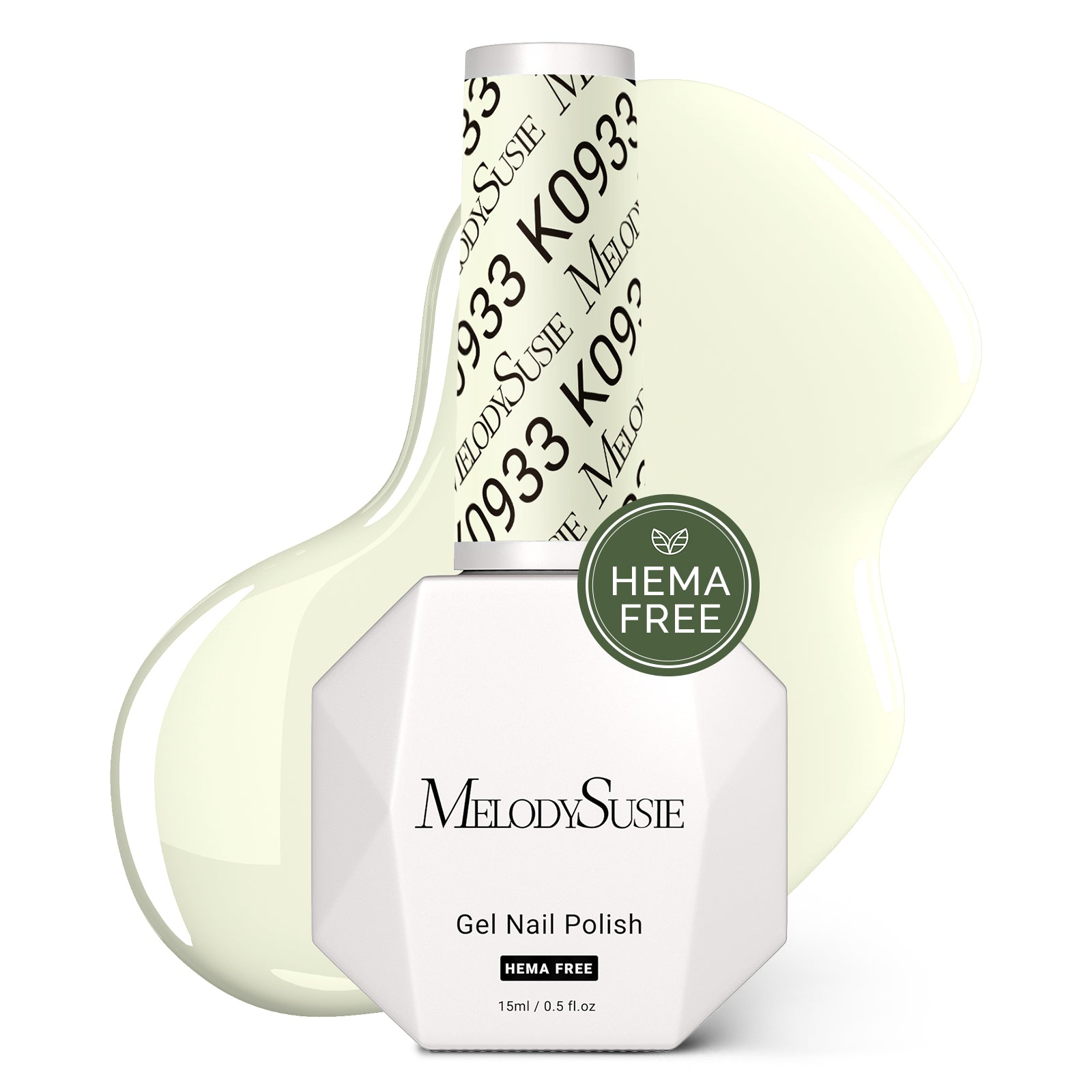 HEMA-Free Gel Nail Polish 0.5 fl oz/15ml - K0933 Thick Beige