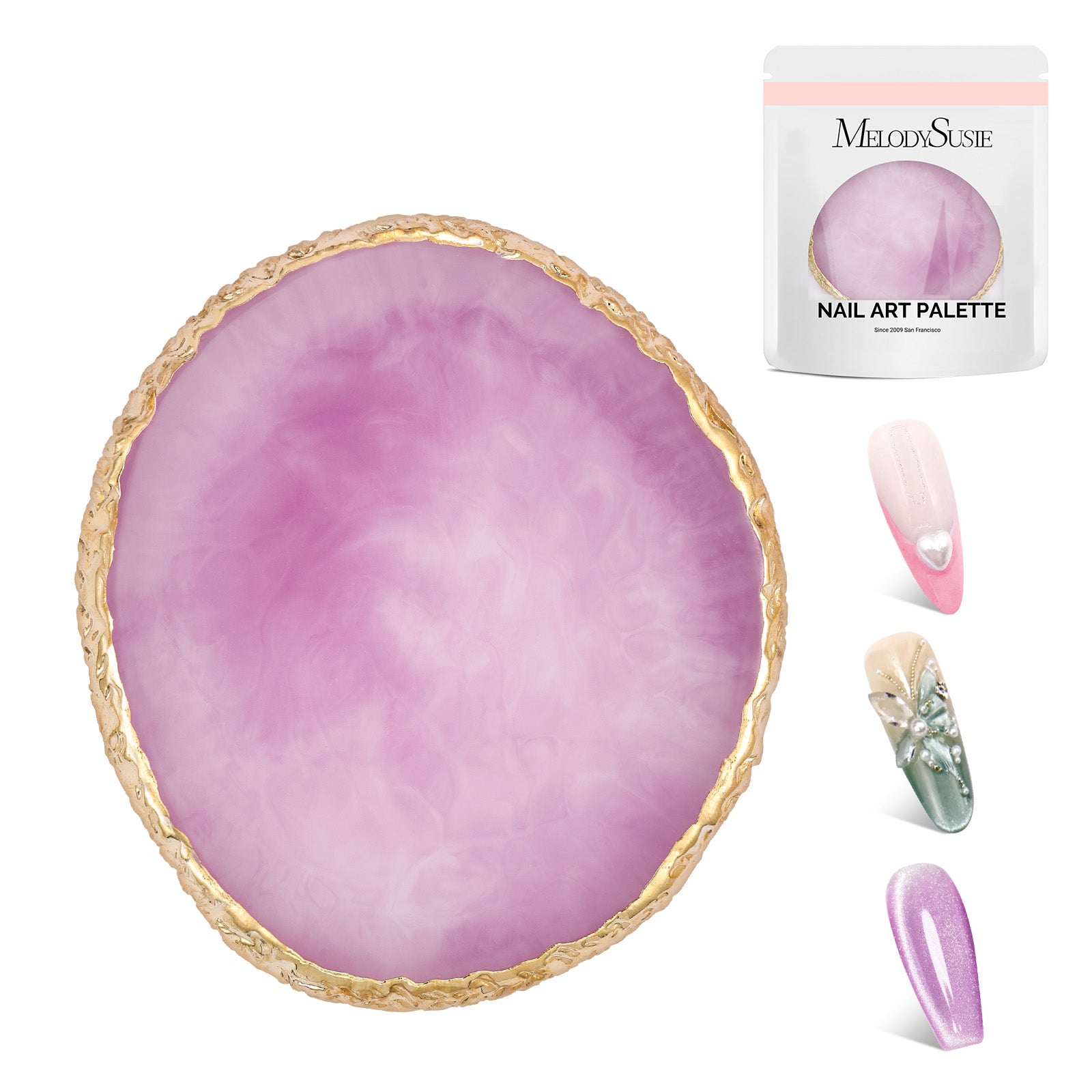 Premium Resin Nail Art Palette