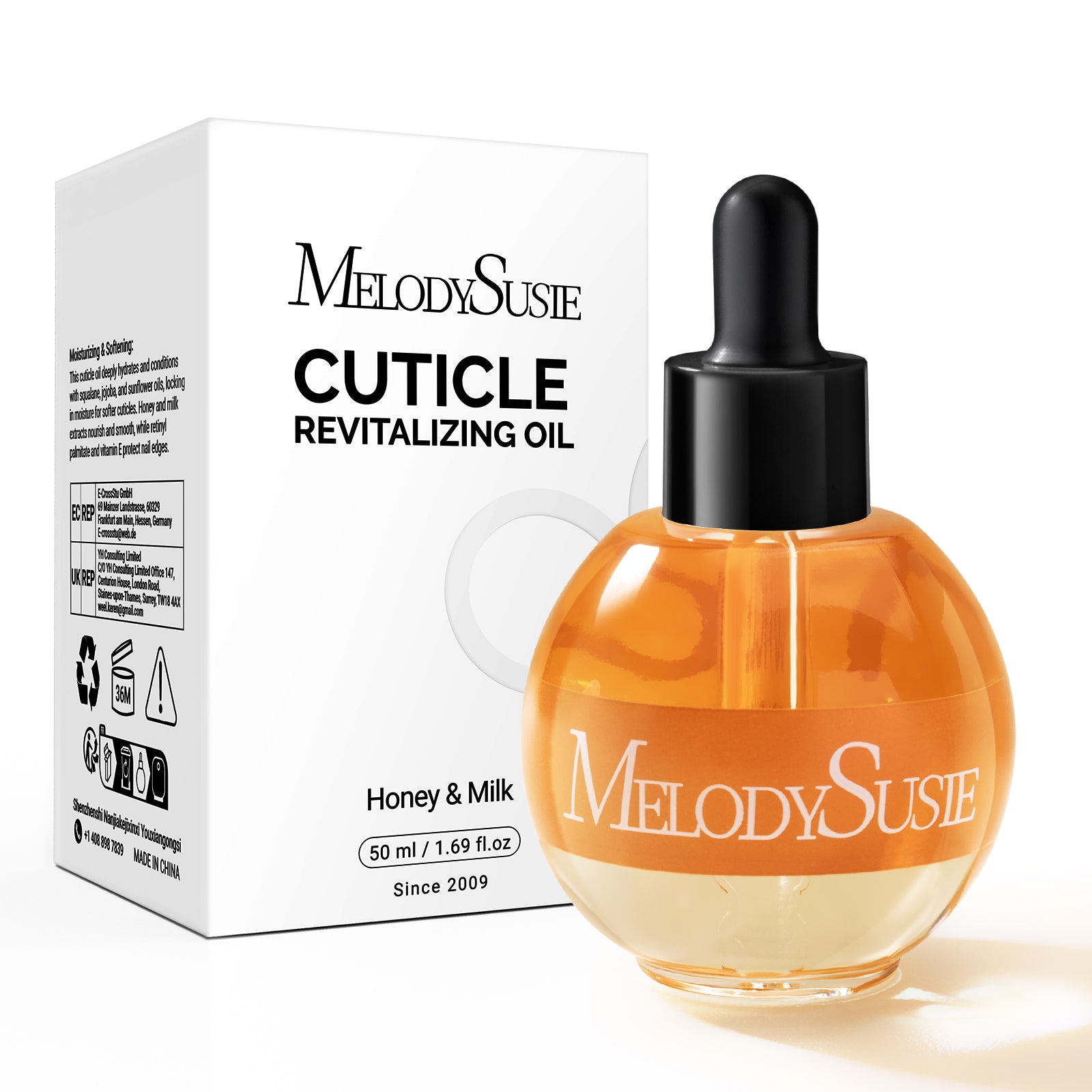 TPO-Free Honey Milk Cuticle Oil 50ml