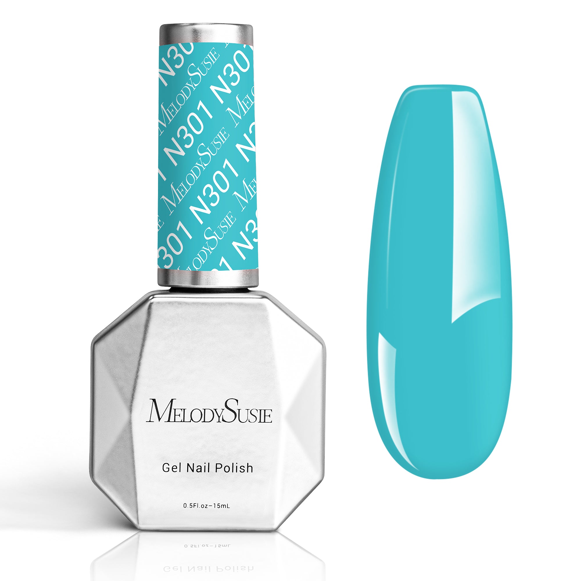 N301 Surf Blue - TPO-Free Thick Gel Nail Polish(15ml)