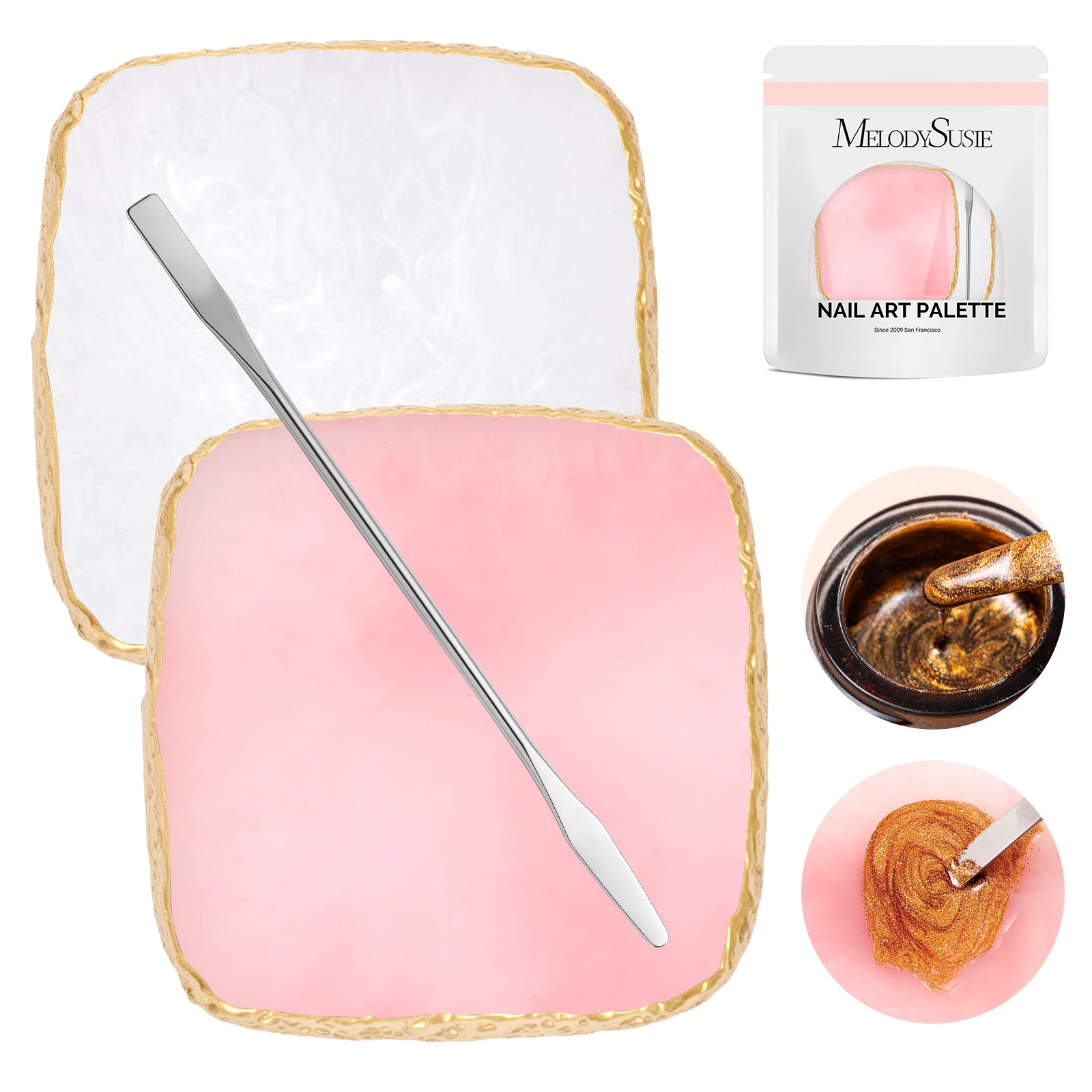 Premium Resin Nail Art Palette