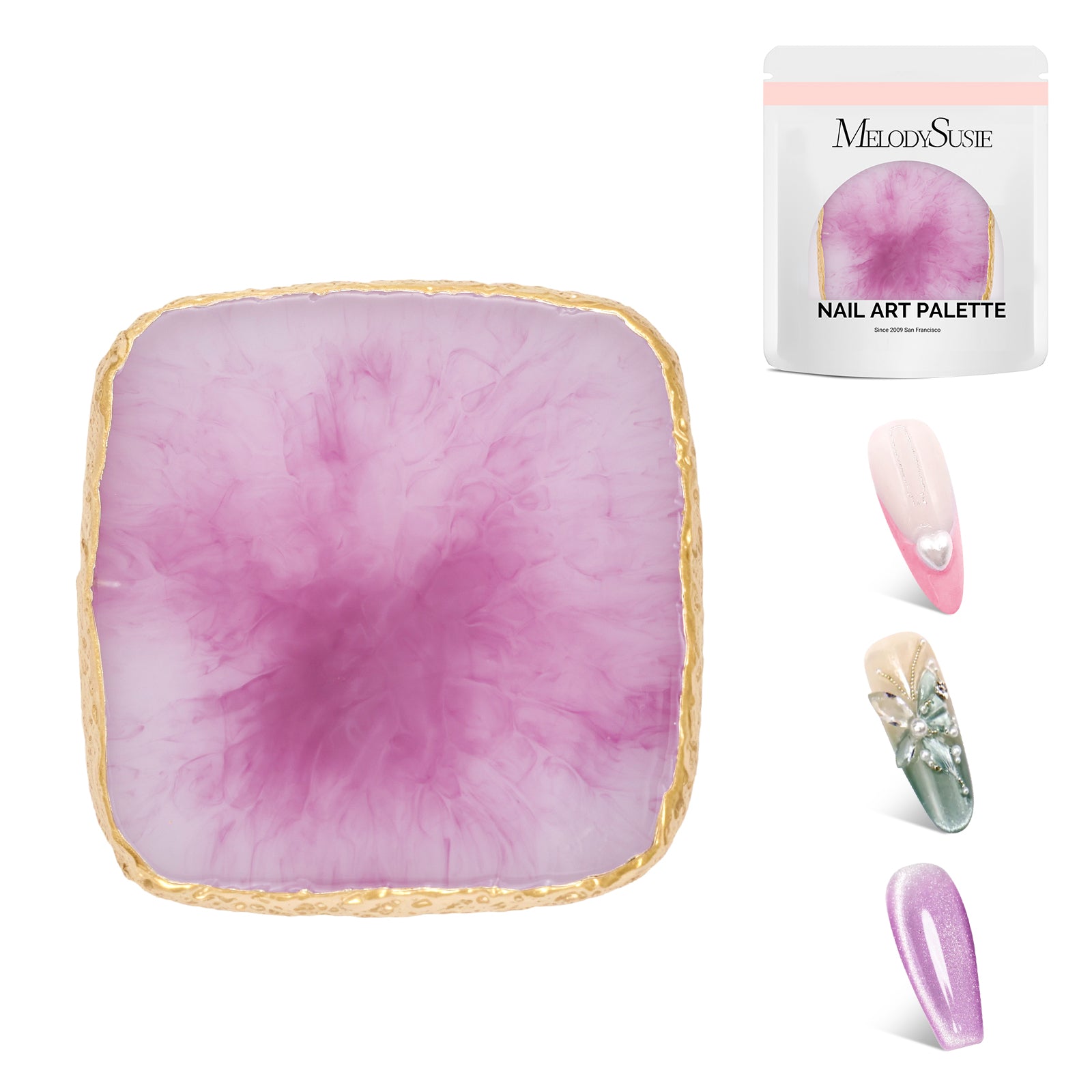 Premium Resin Nail Art Palette