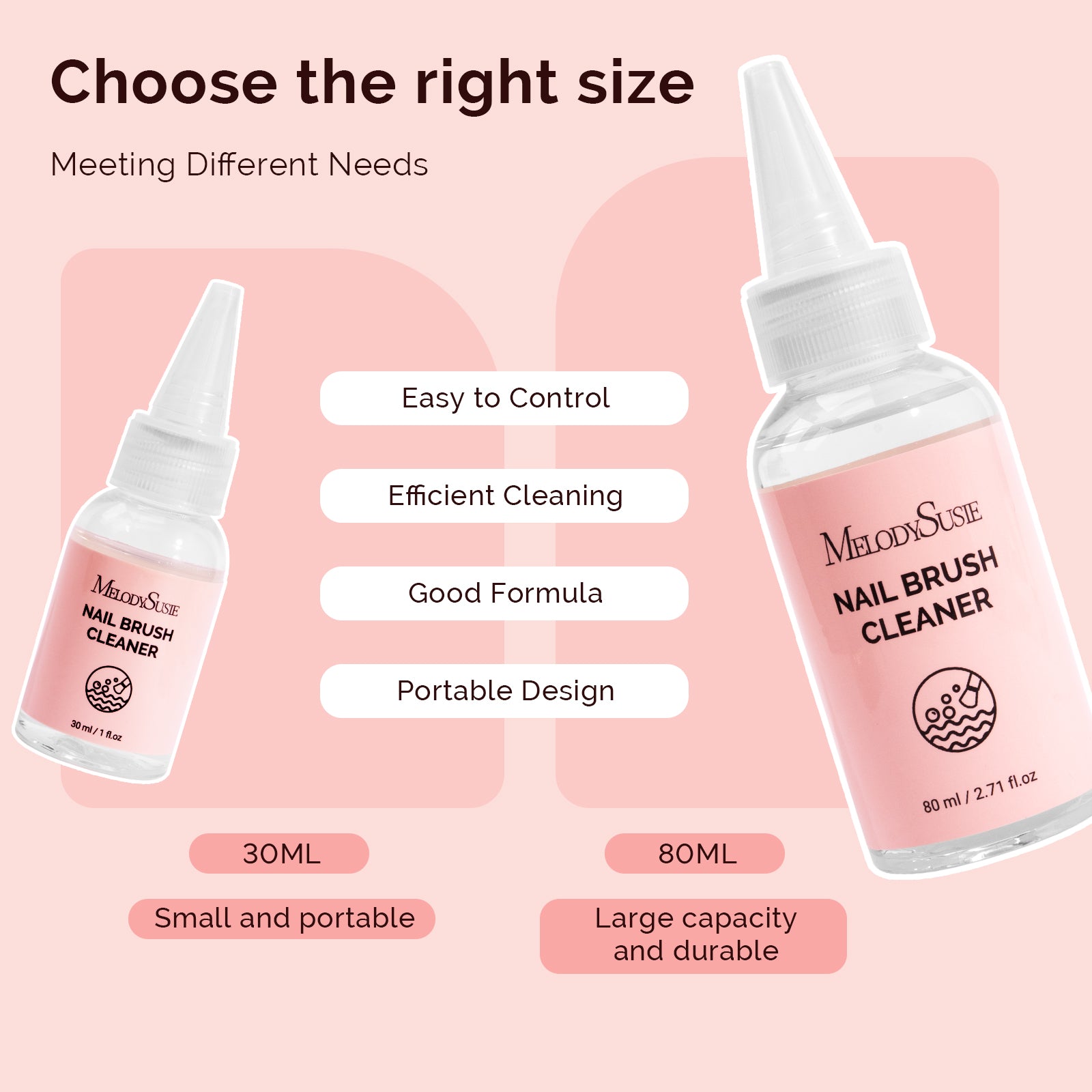 Acrylic Gel Nail Brushes Cleaning & Restoration Wax and Gel Removing Solution