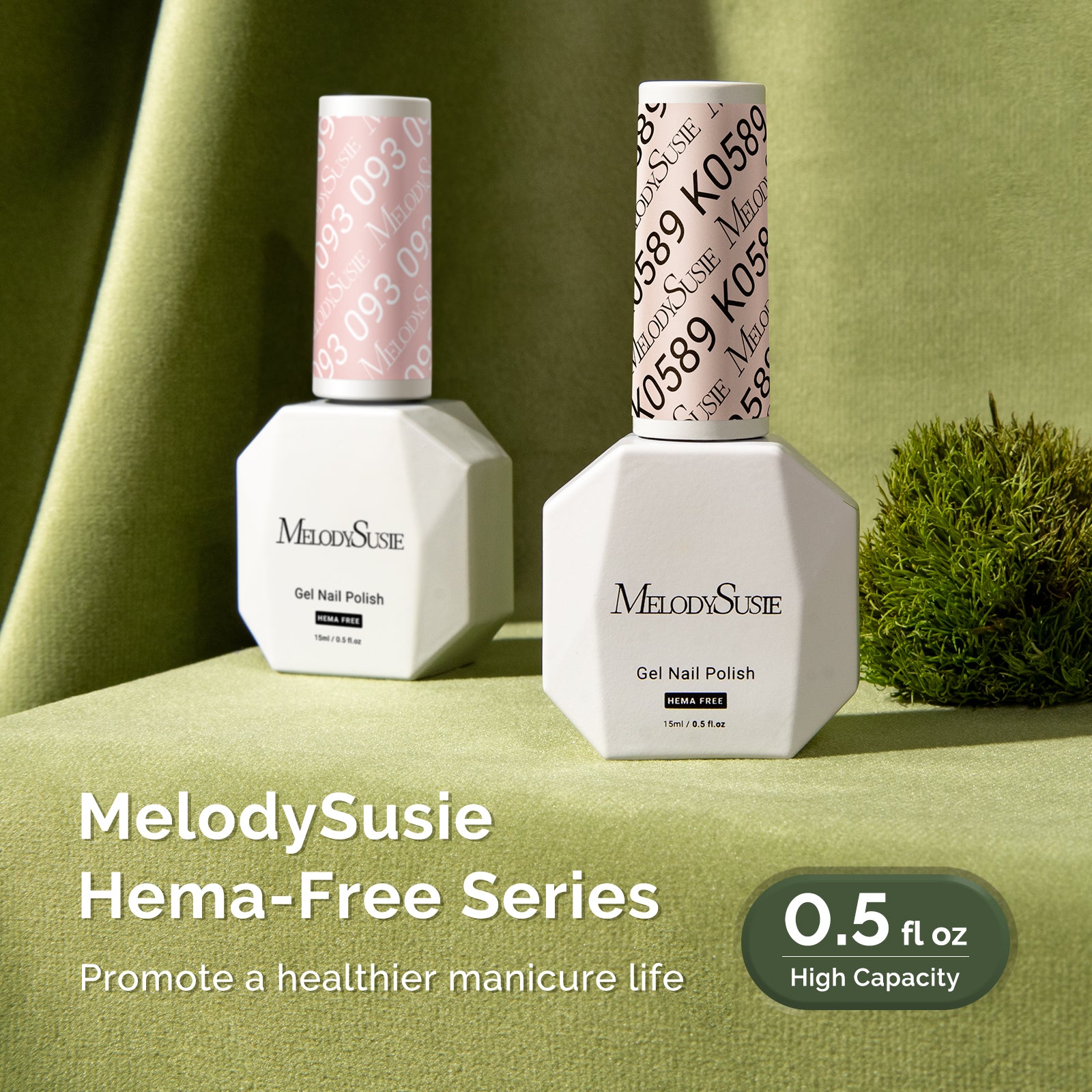 HEMA-Free Gel Nail Polish 0.5 fl oz/15ml - K0589 Thick Beige Nude Pink