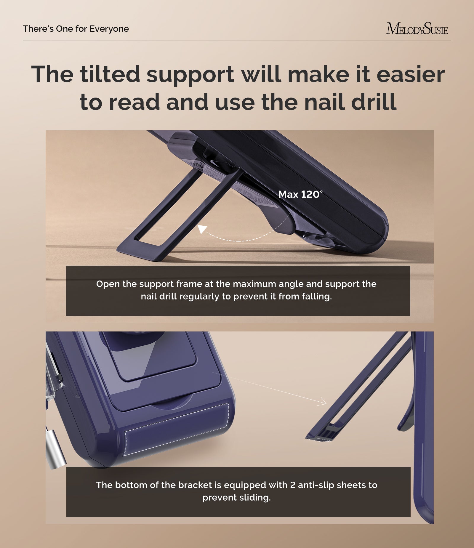 MB420G Rechargeable Nail Drill 40000RPM