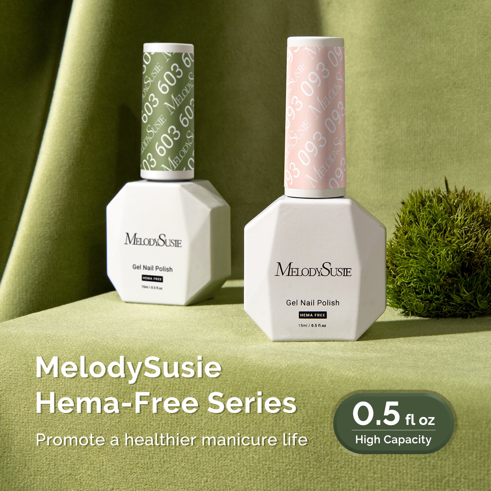 093 Nude Pink - HEMA-Free Gel Nail Polish 0.5 fl oz/15ml