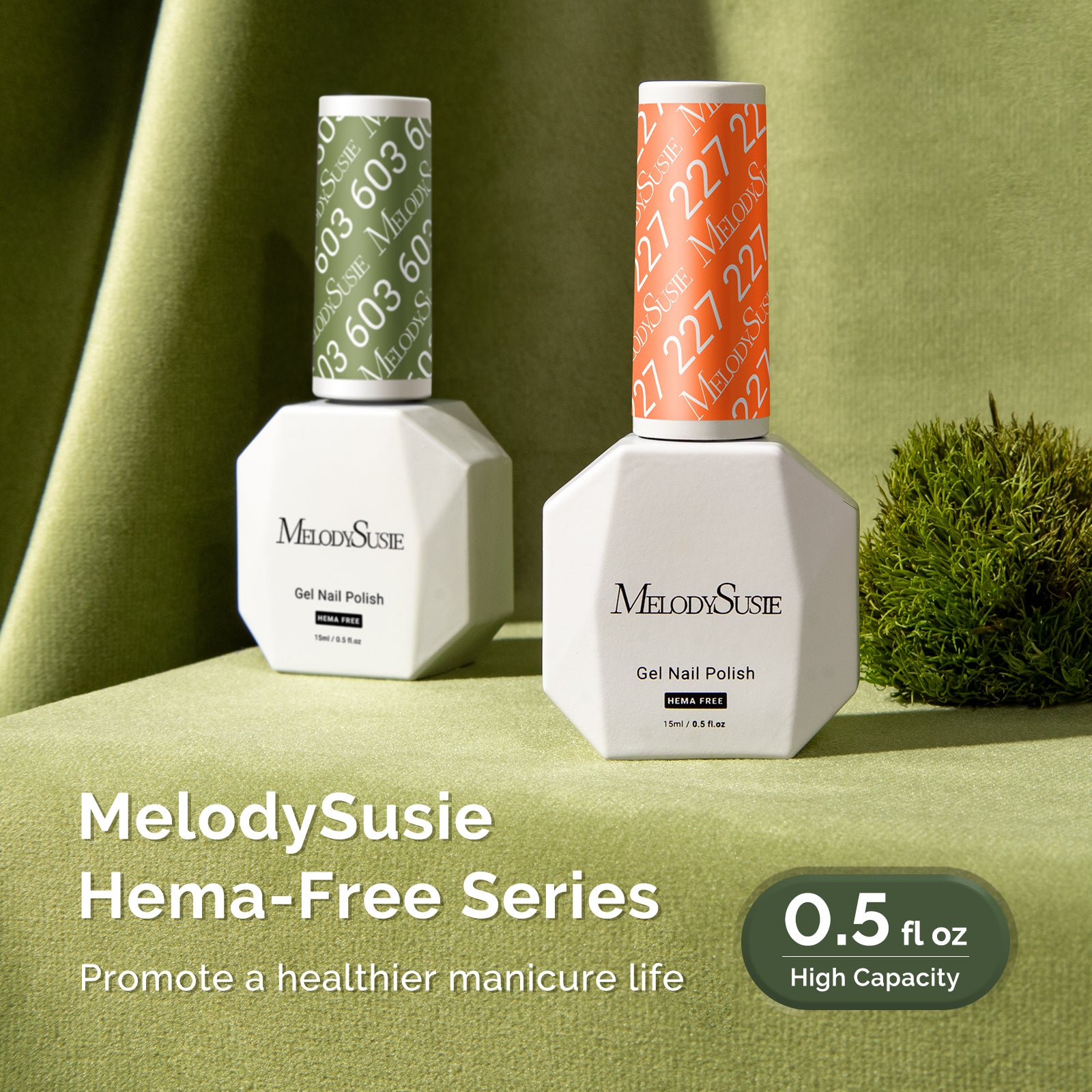 227 Blood Orange - HEMA-Free Gel Nail Polish 0.5 fl oz/15ml