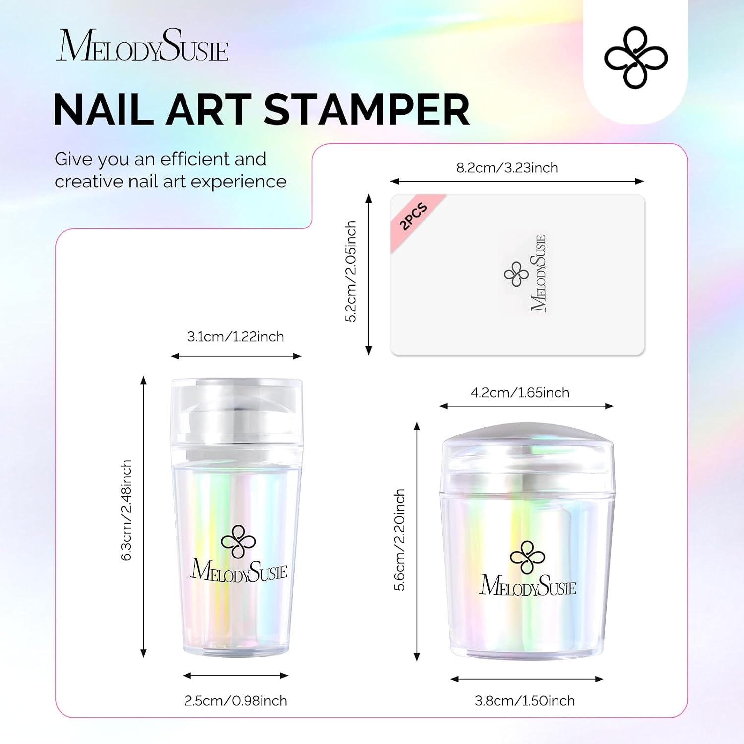 French Nail Stamper Kit 4PCS - Aurora