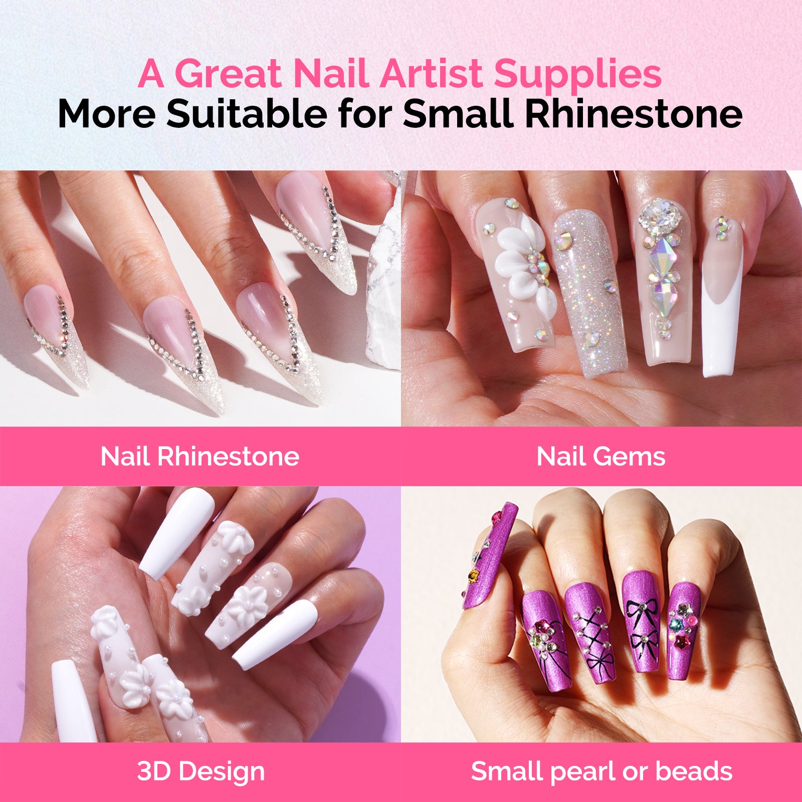 Nail Rhinestone Glue 30g - 2Pcs