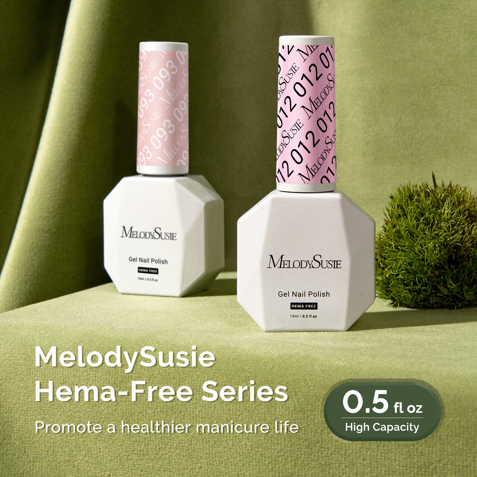 012 Pretty Pink - HEMA-Free Gel Nail Polish 0.5 fl oz/15ml