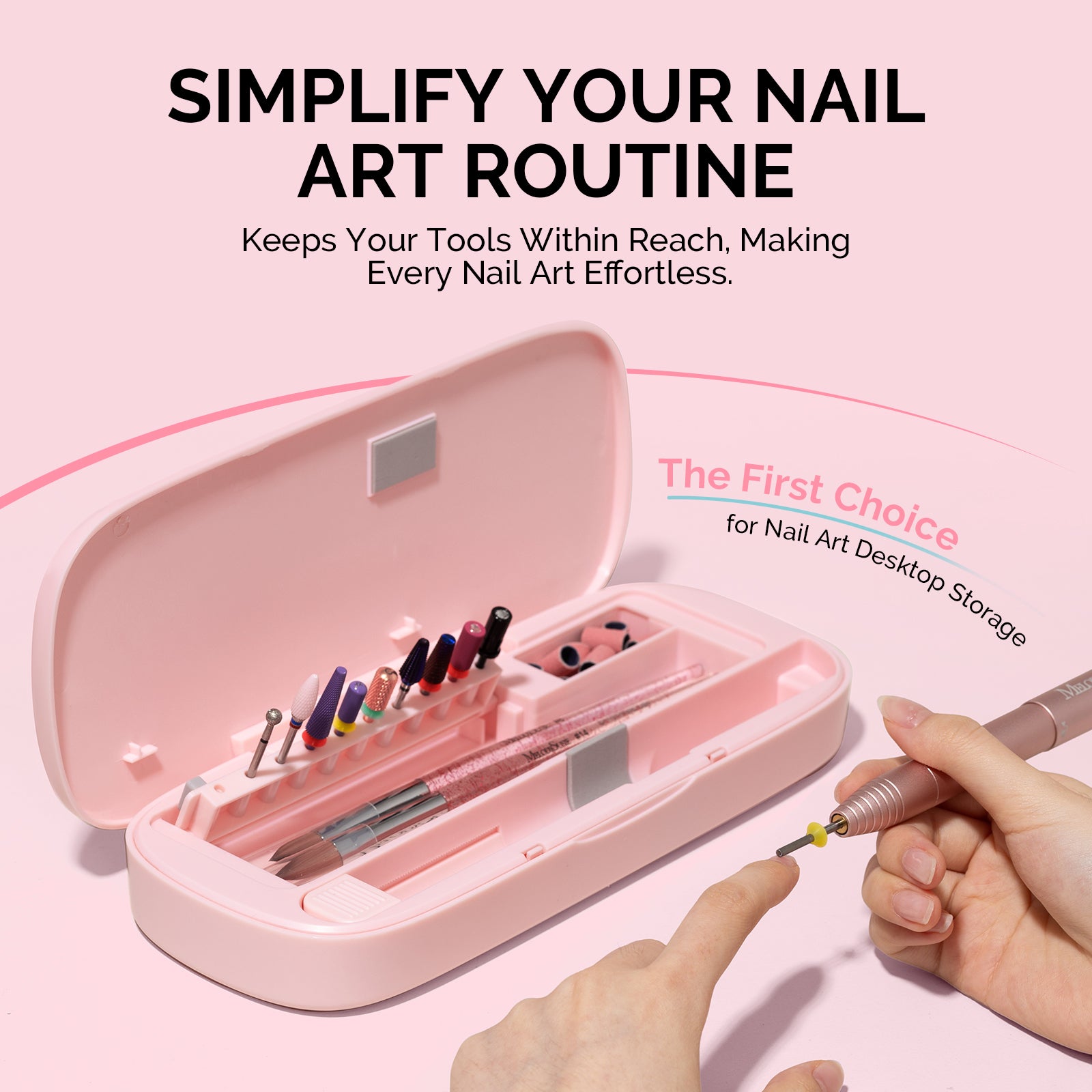 Acrylic Nail Tool Storage Box(ONLY BOX)