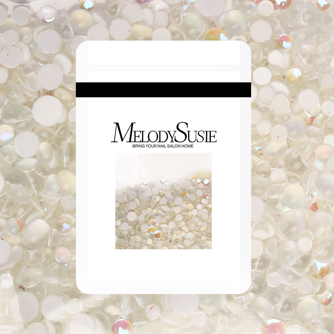 1440Pcs Mermaid Nail Rhinestones