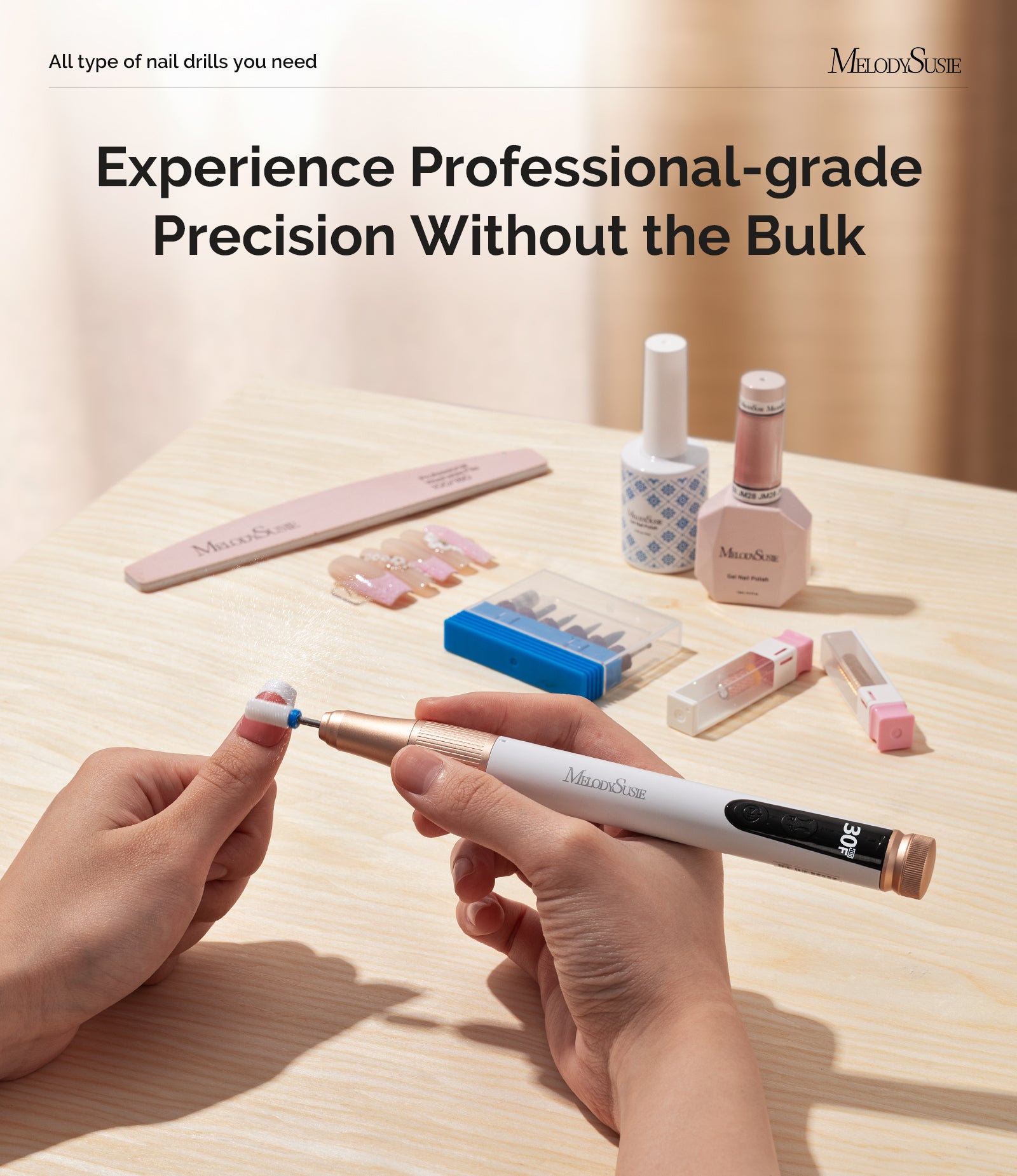 Nail Drill Full Set - Beginner Manicure Kit