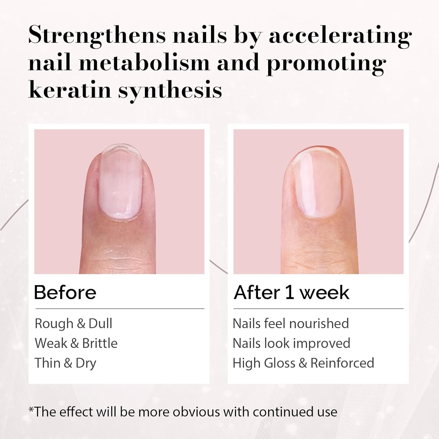 15ml Clear Nail Strengthener Gel