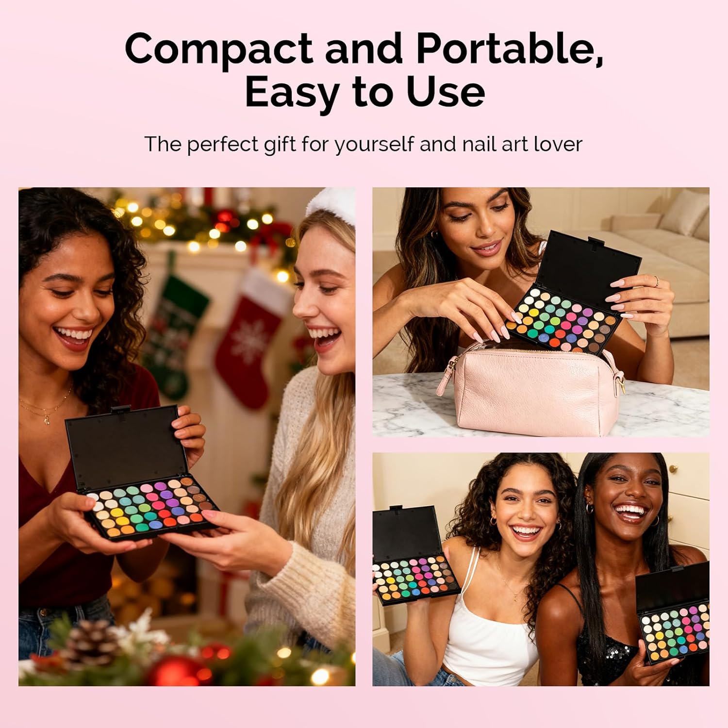 40 Colors Nail Powder Pigment Kit for Gradient Ombre Nail Art