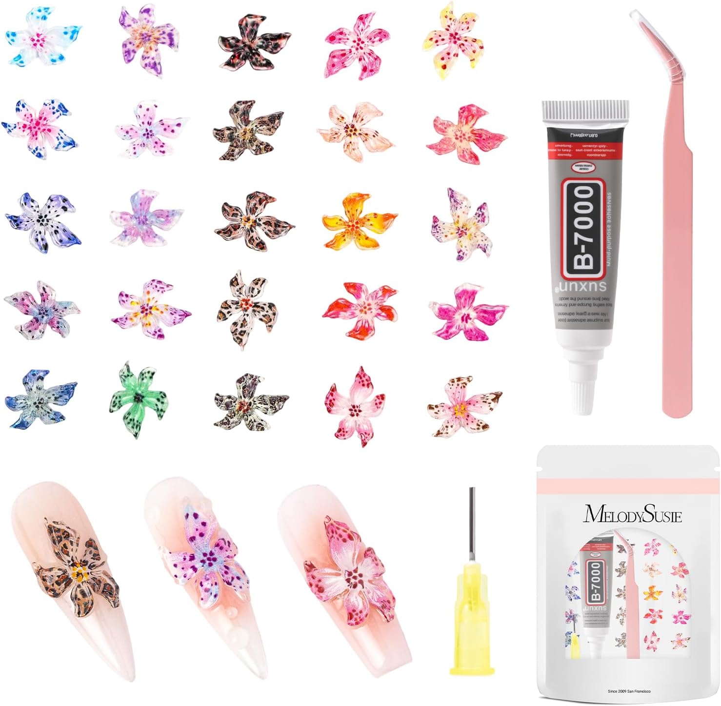 Manicure Decorations and DIY 3D Art Design