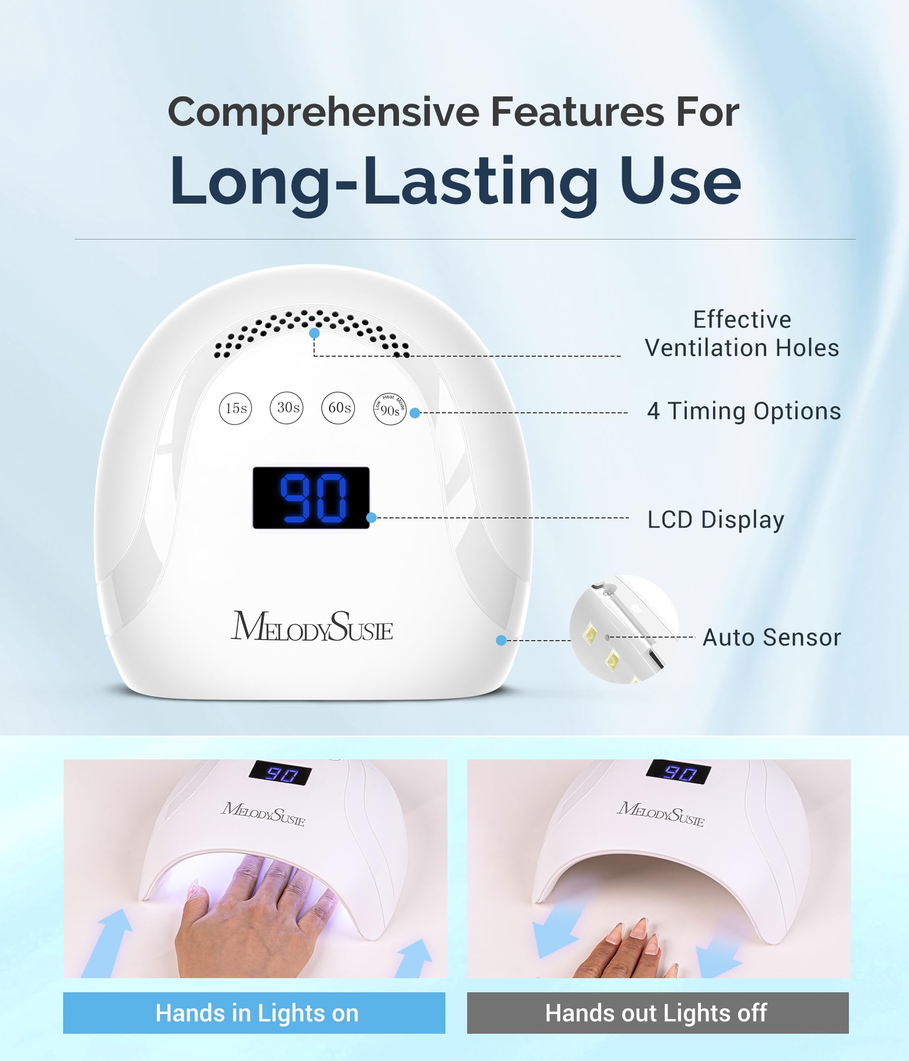 P-PLUS24 LED/UV Nail Lamp