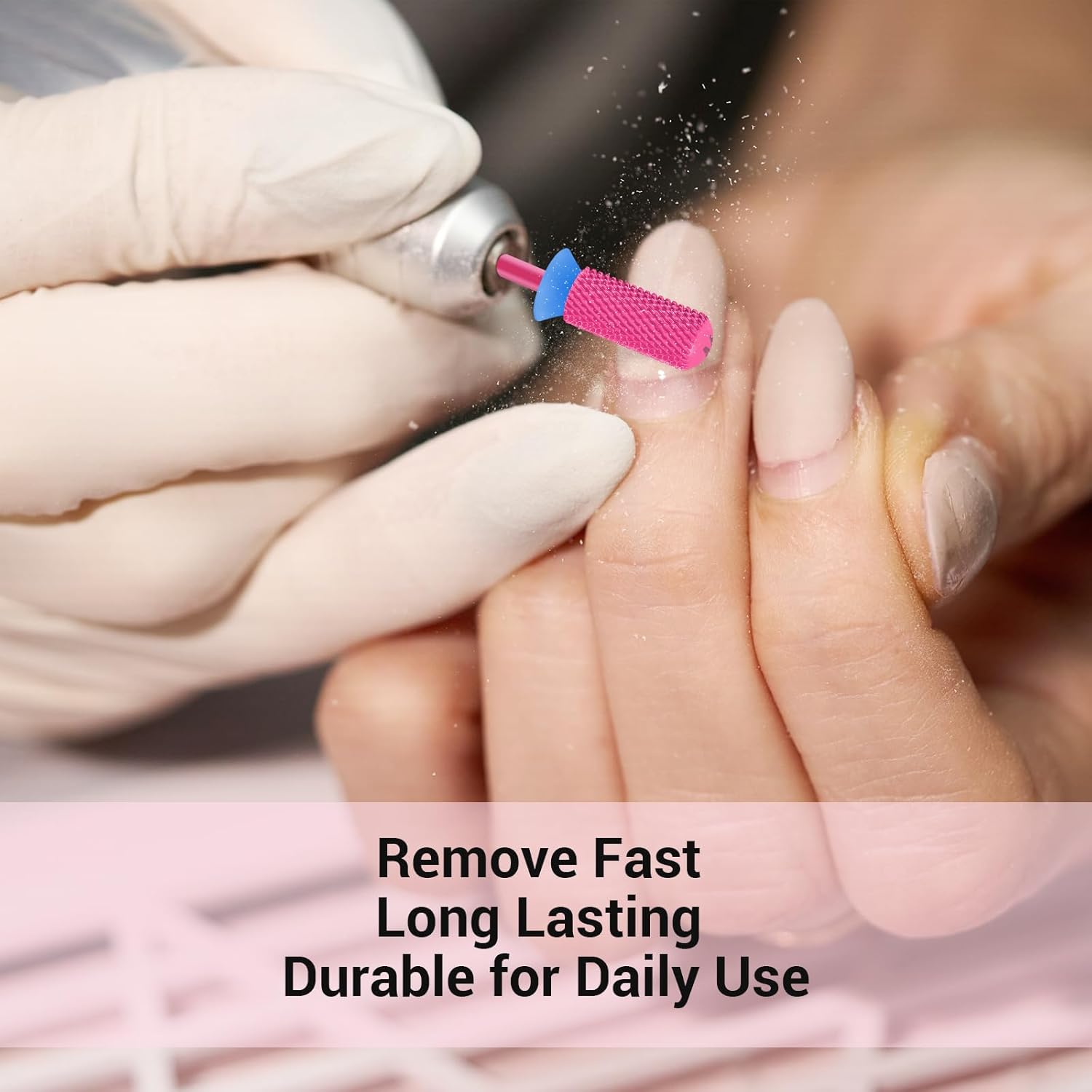 Small Barrel Smooth Top Tungsten Carbide Nail Drill Bits - Medium