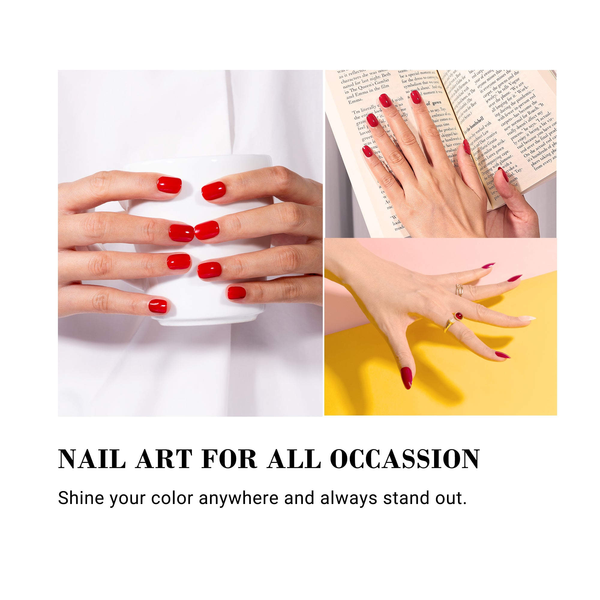 072 Cherry Boom - TPO-Free Thick Gel Nail Polish(15ml)