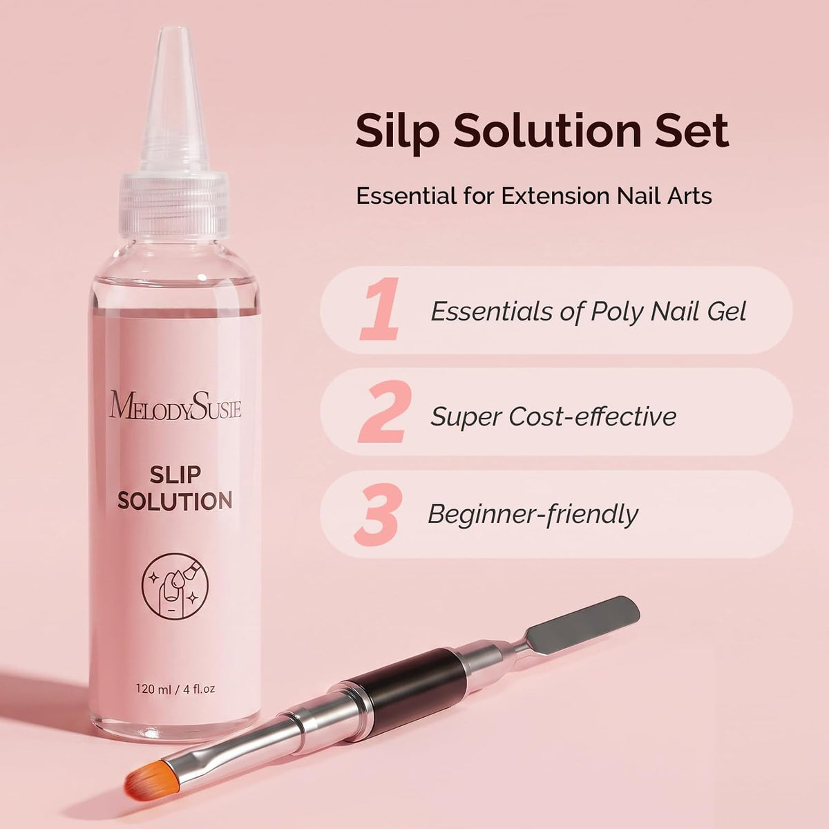 Slip Solution Anti-Stick Liquid for Poly Gel