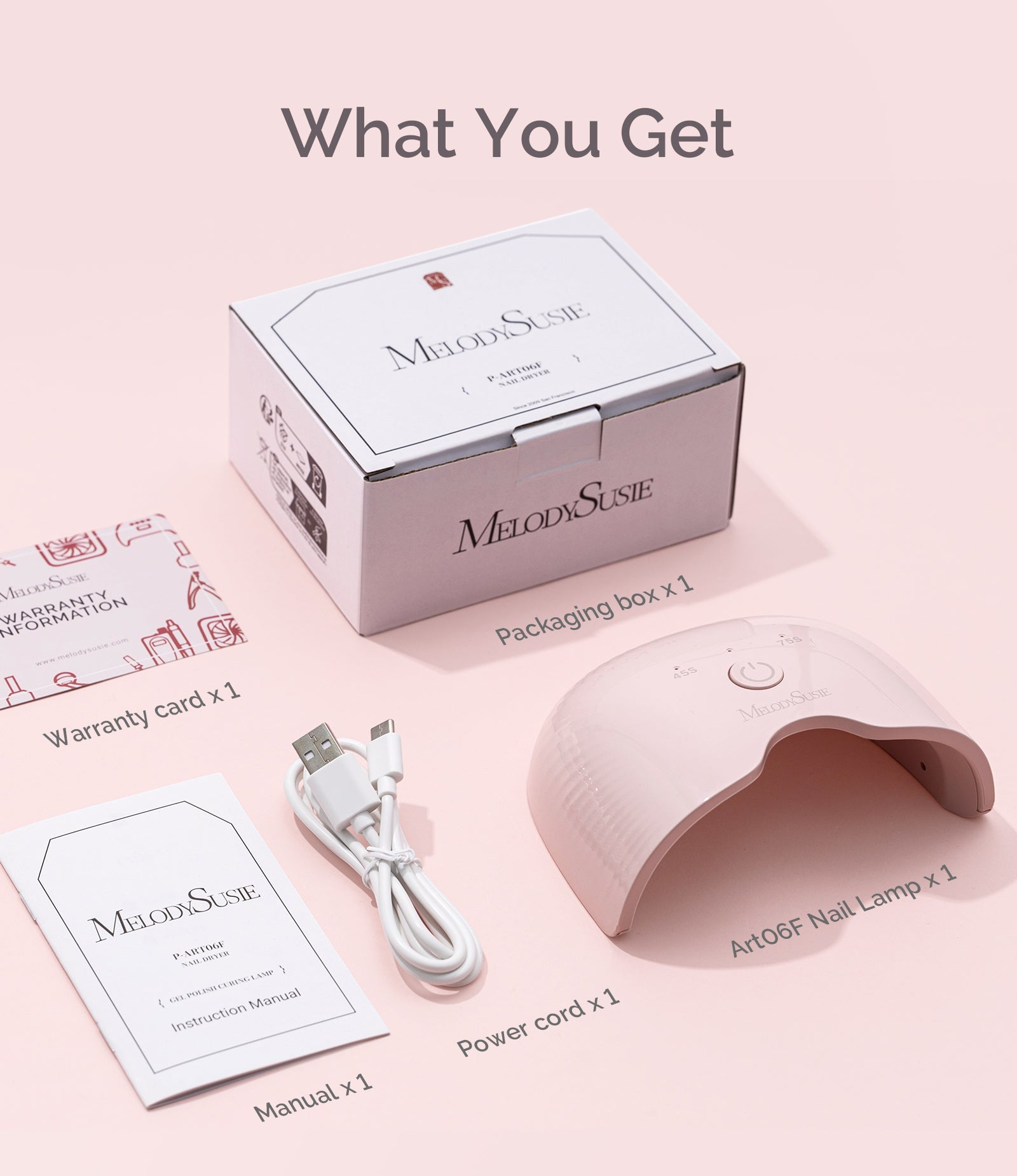 P-ART06F LED/UV Nail Lamp