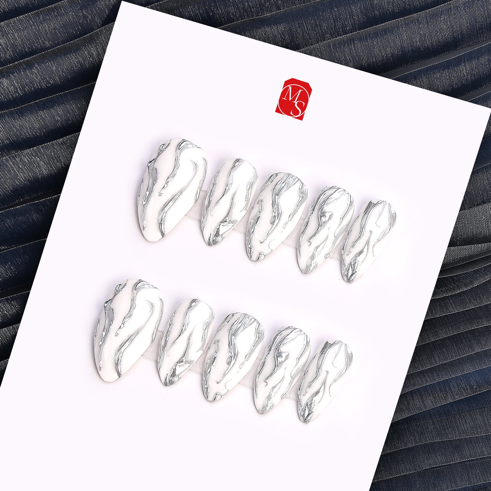 Cloud Nine Stiletto Regular Press On Nails