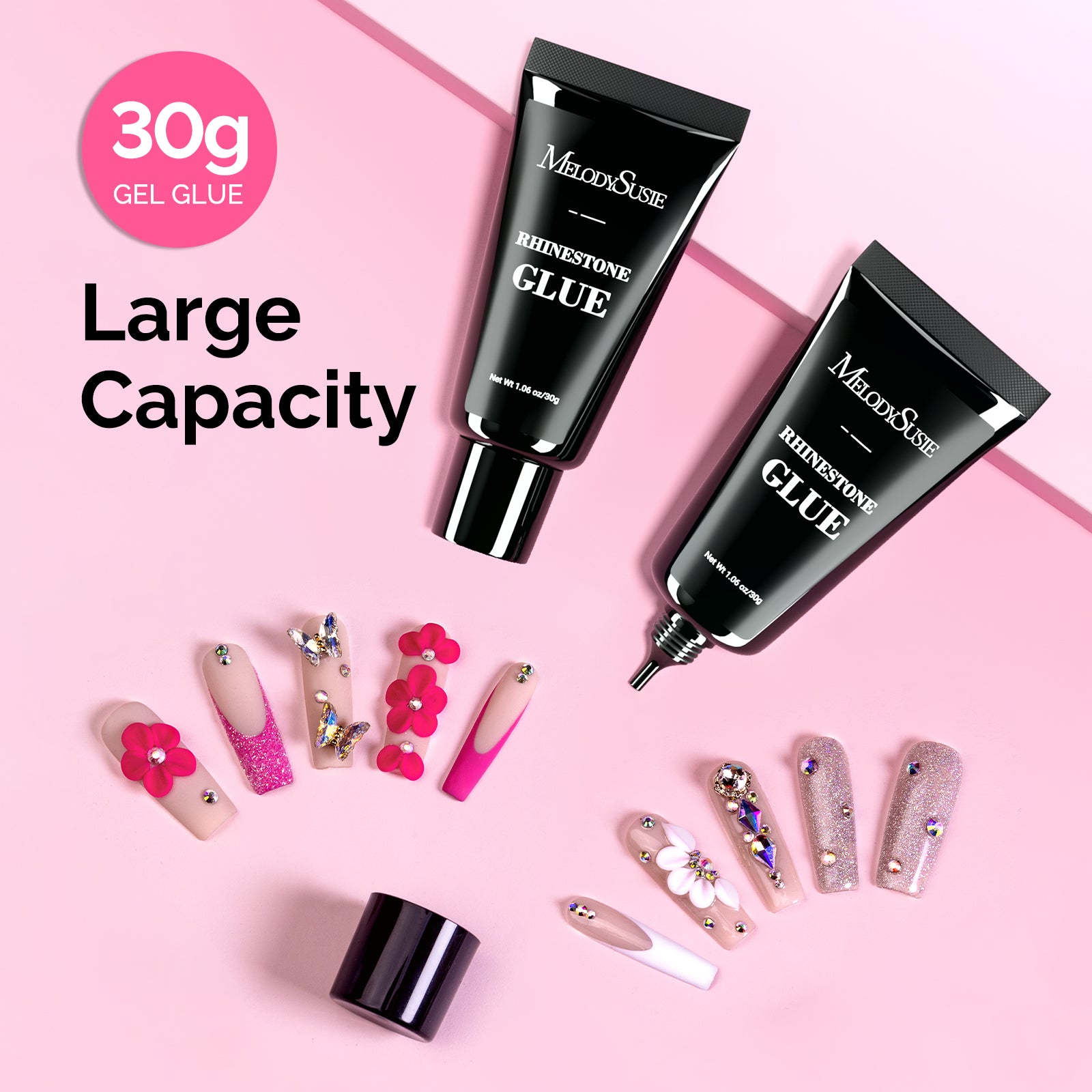 Nail Rhinestone Glue 30g - 2Pcs