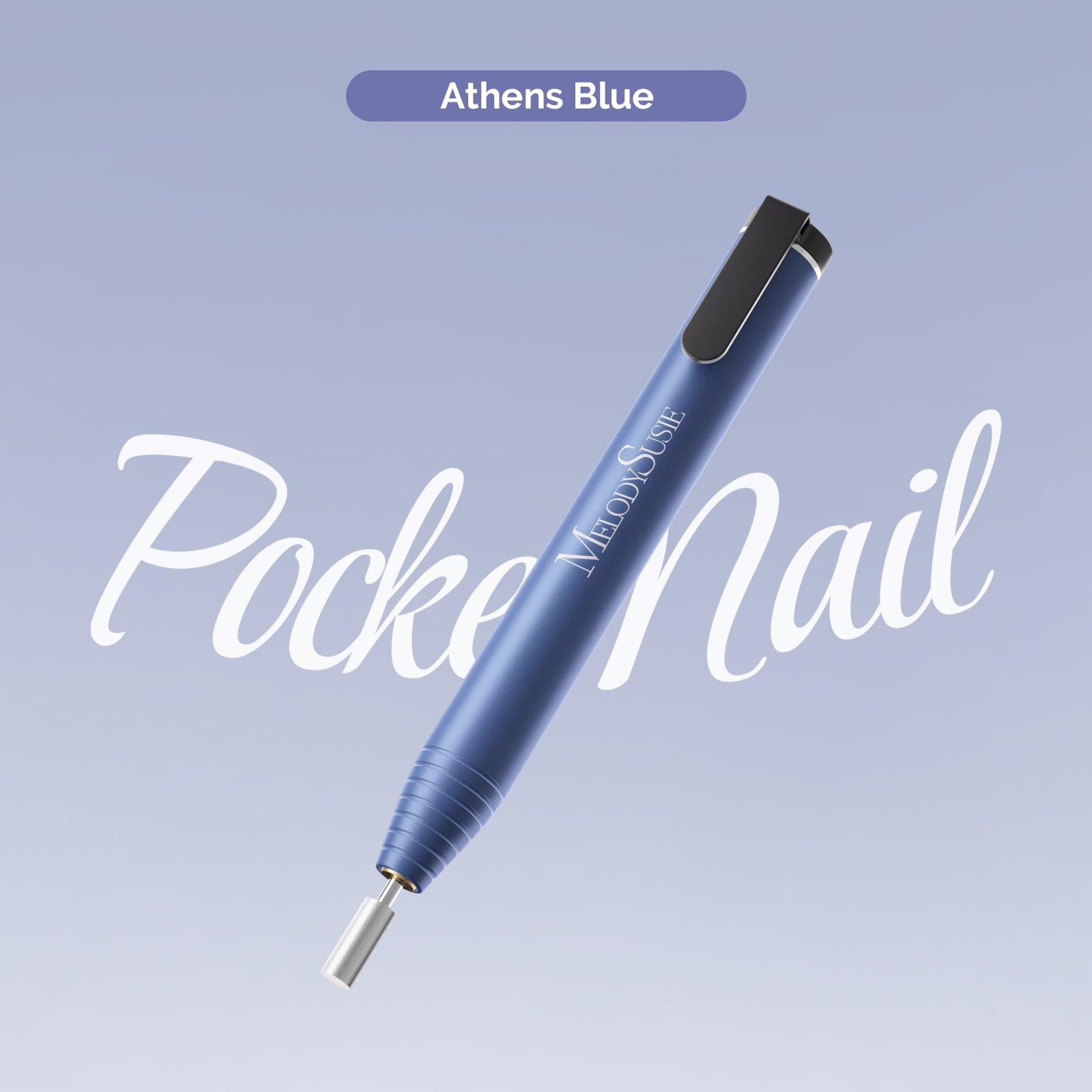 PocketNail PC100GR/PC100G Pen-Shaped Innovative Portable Rechargeable Nail Drill 20,000RPM