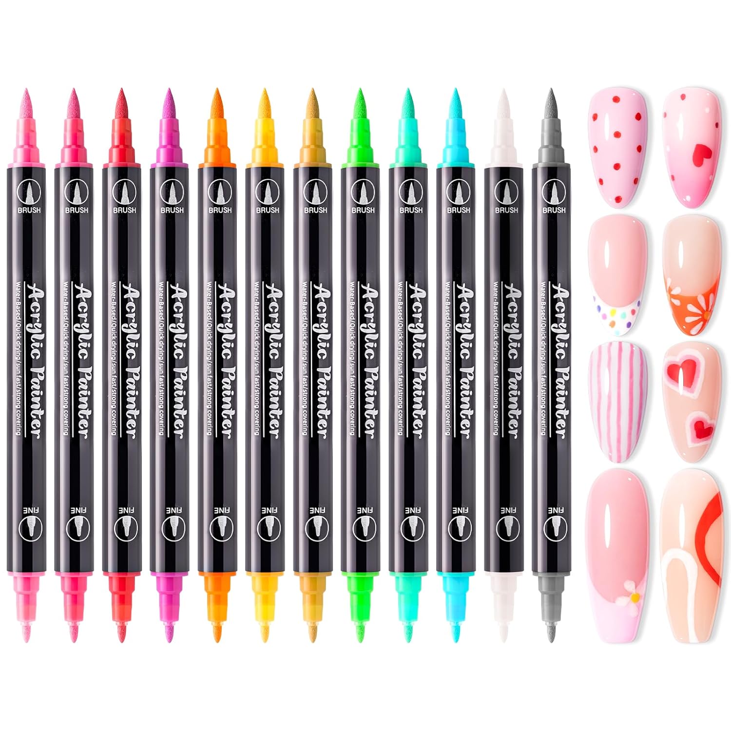 Nail Art Pens Set