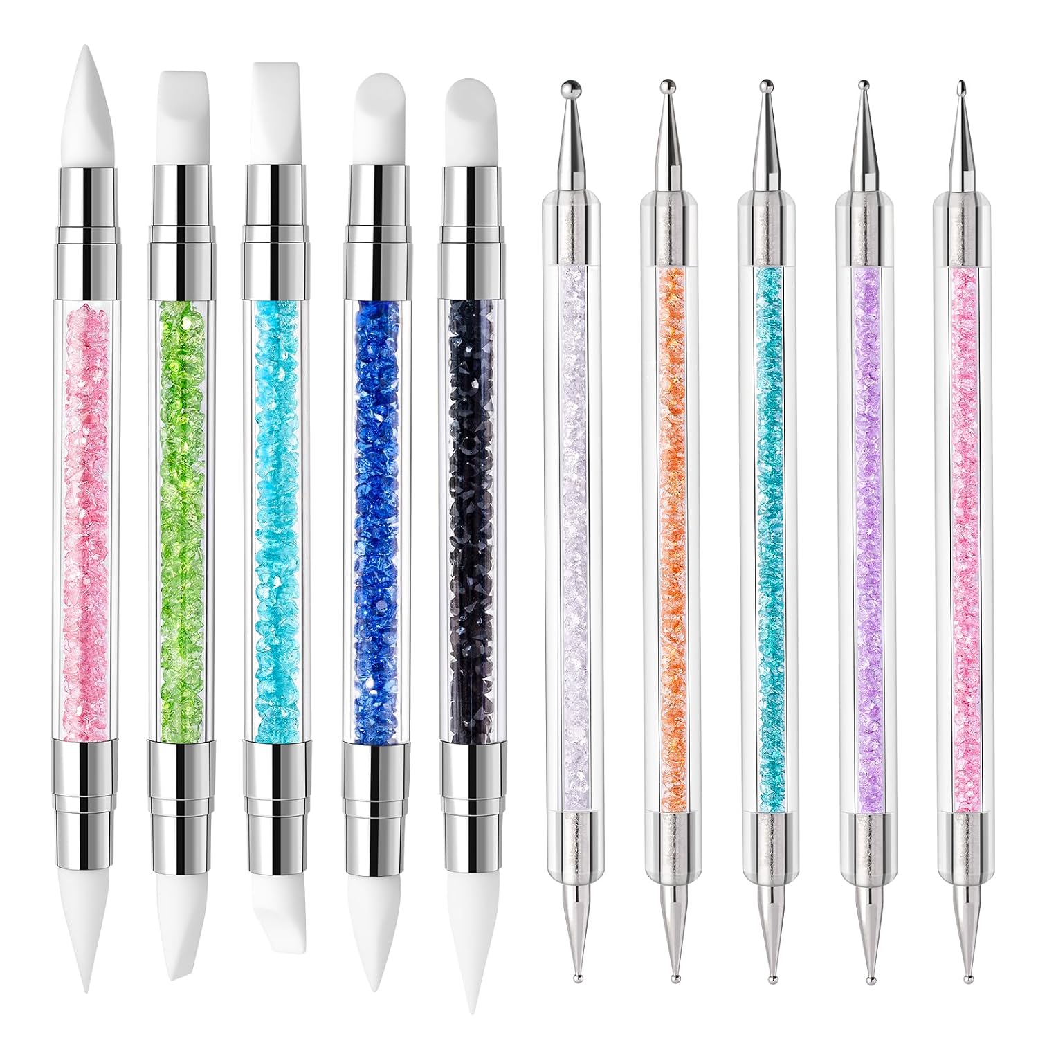 Nail Art Sculpture Pen Acrylic Dual Tipped Brushes