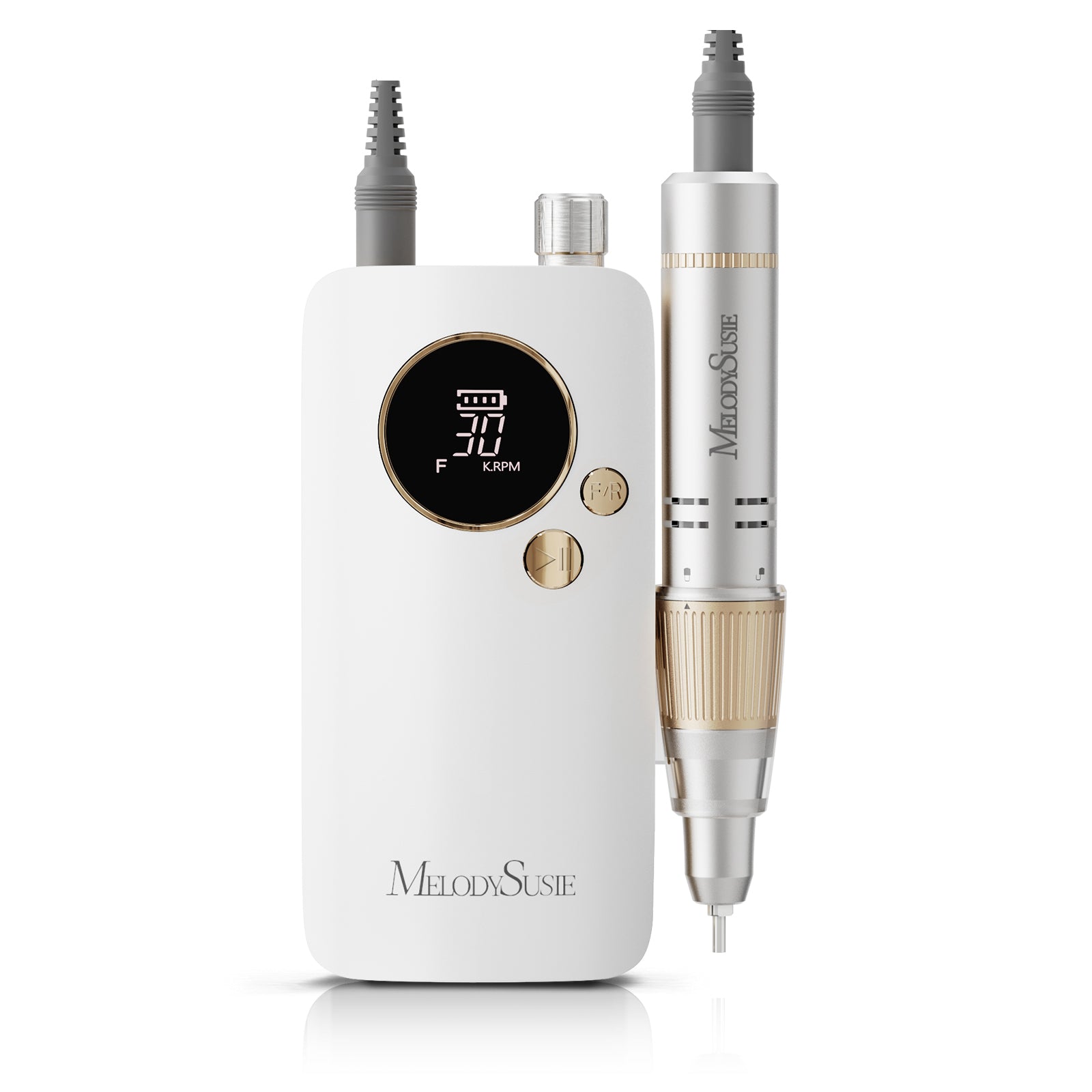 SC320F Clip-On Rechargeable Nail Drill 30,000RPM - White