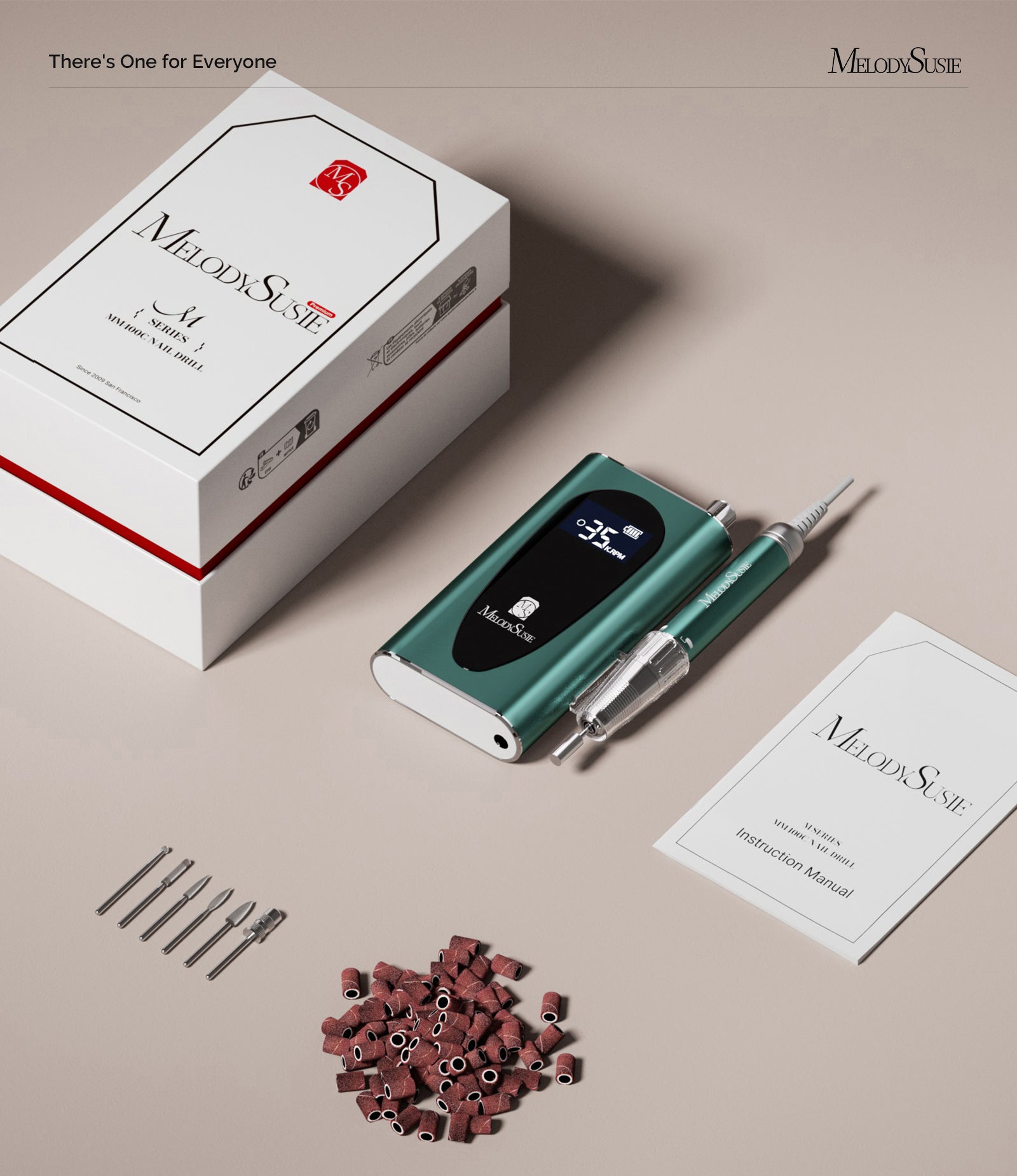 Sparkle Plus(MM400C) Rechargeable Nail Drill 35,000RPM