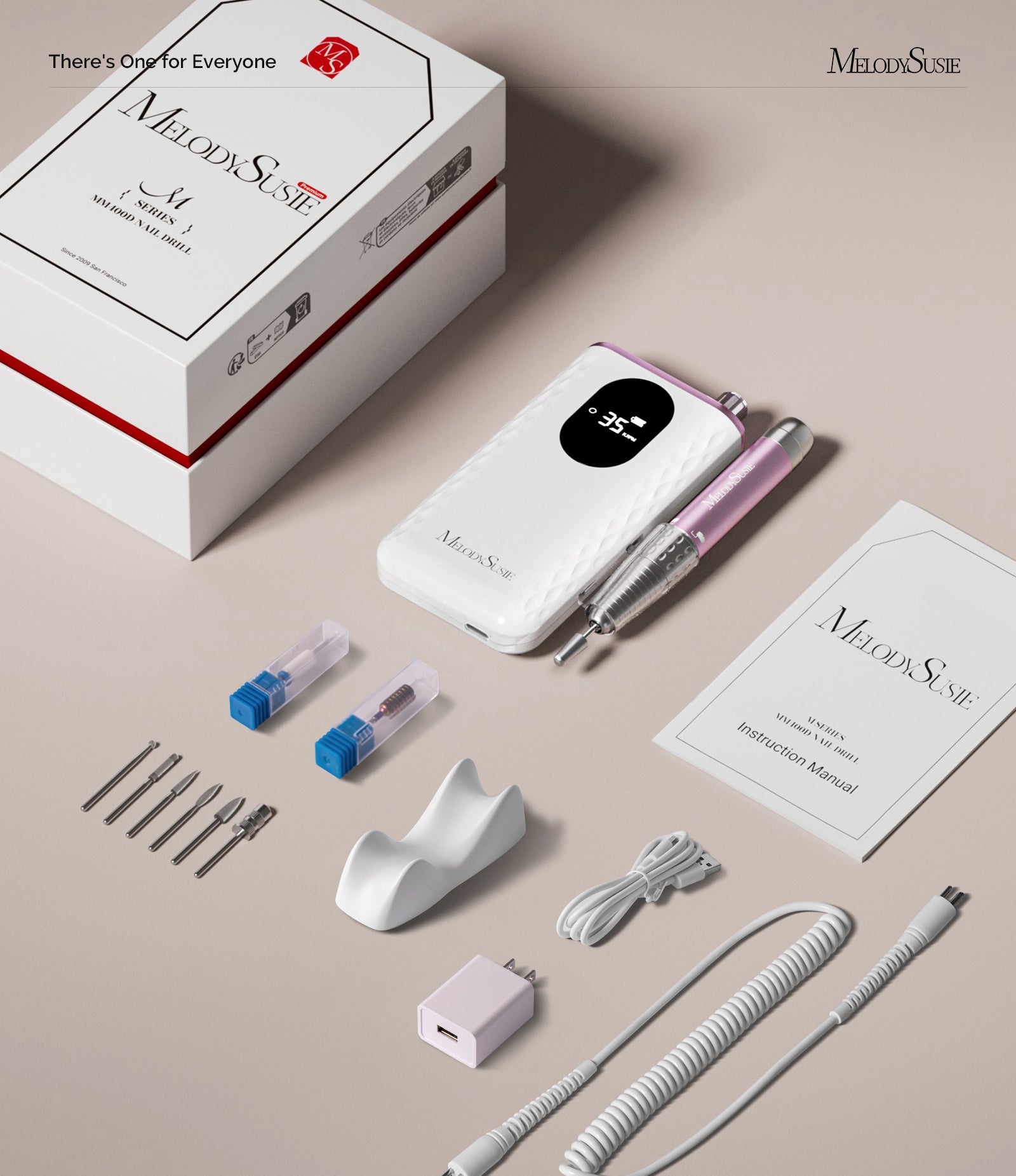 MR5(MM400D) Rechargeable Nail Drill 35,000 RPM