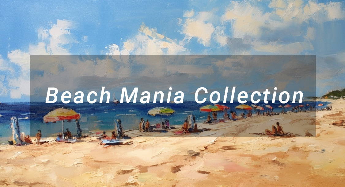 Beach Mania Collection Press On Nails| MelodySusie