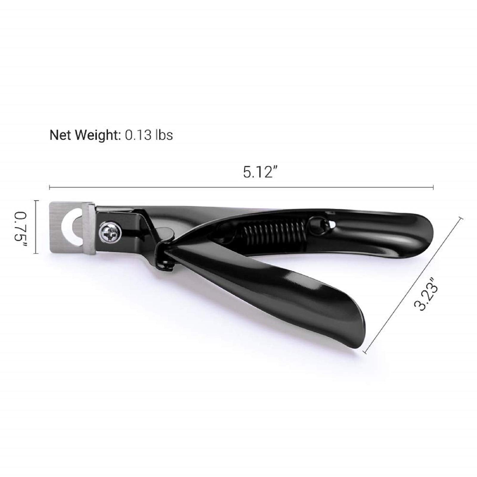 Stainless Steel Edge Cutter - Black