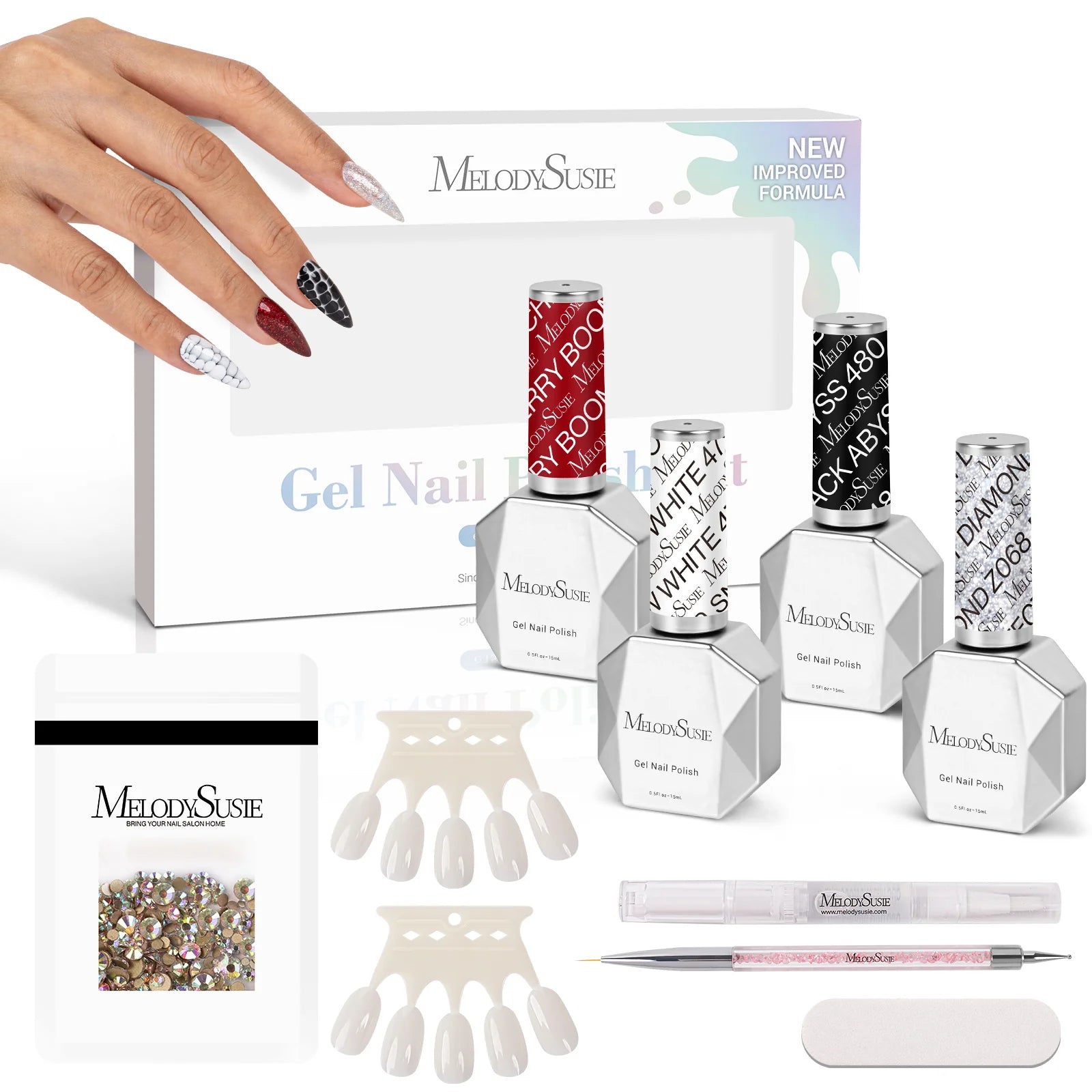 Afternoon Tea Break 15ml TPO-Free Thick Gel Nail Polish - 4Pcs