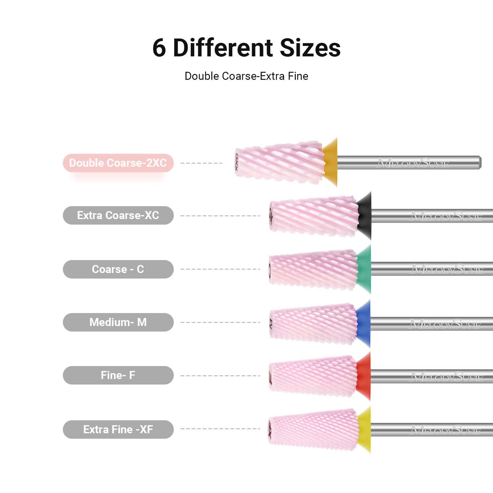 Ceramic Tapered Barrel Nail Drill Bit