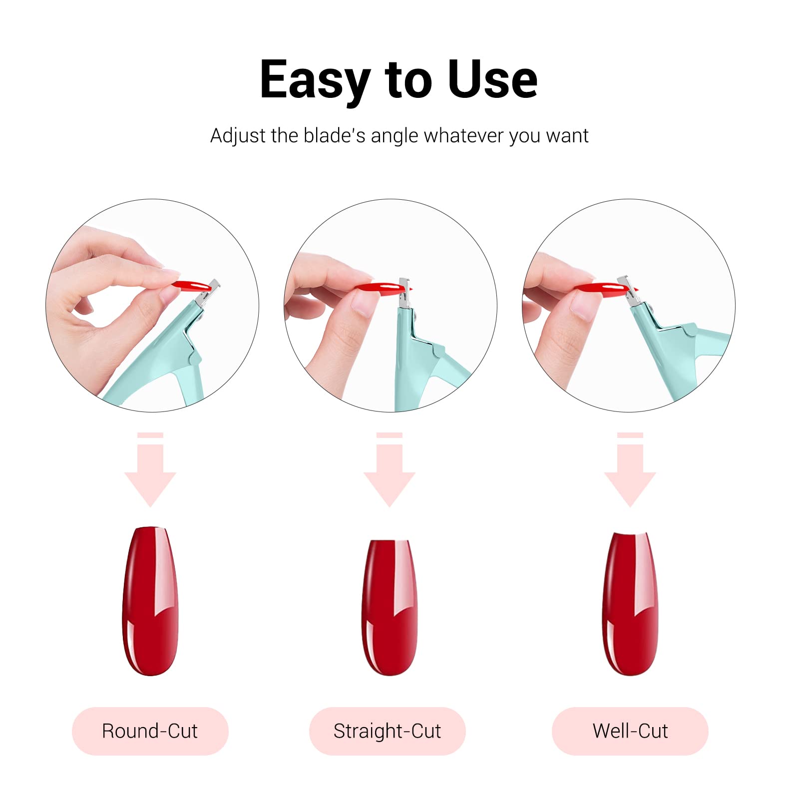 Stainless Steel Edge Cutter - Green