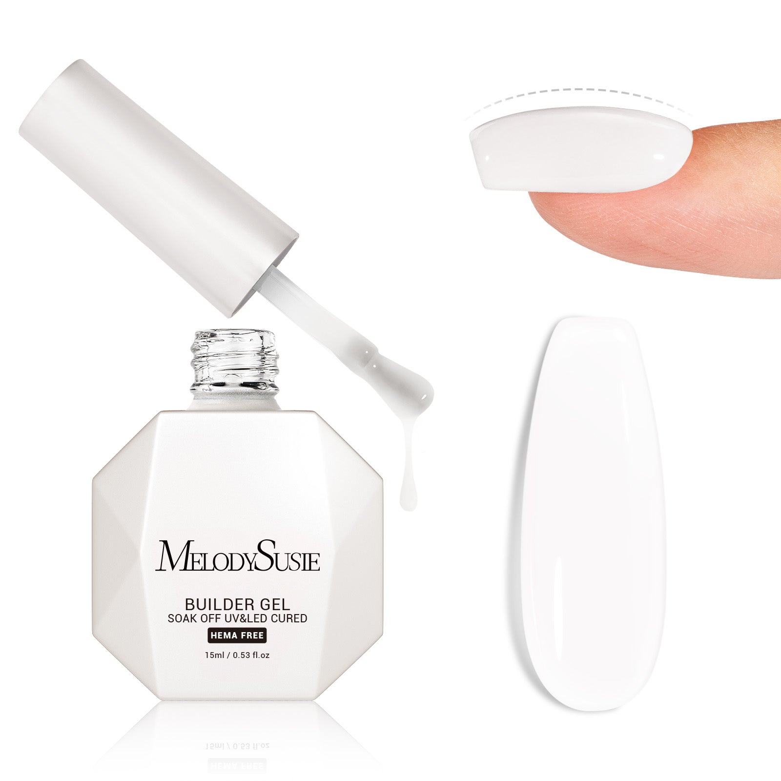 HEMA-Free & TPO-Free Builder Nail Gel 15ml