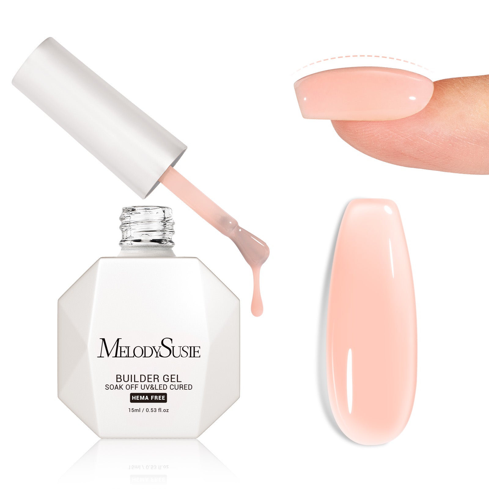 HEMA-Free & TPO-Free Builder Nail Gel 15ml