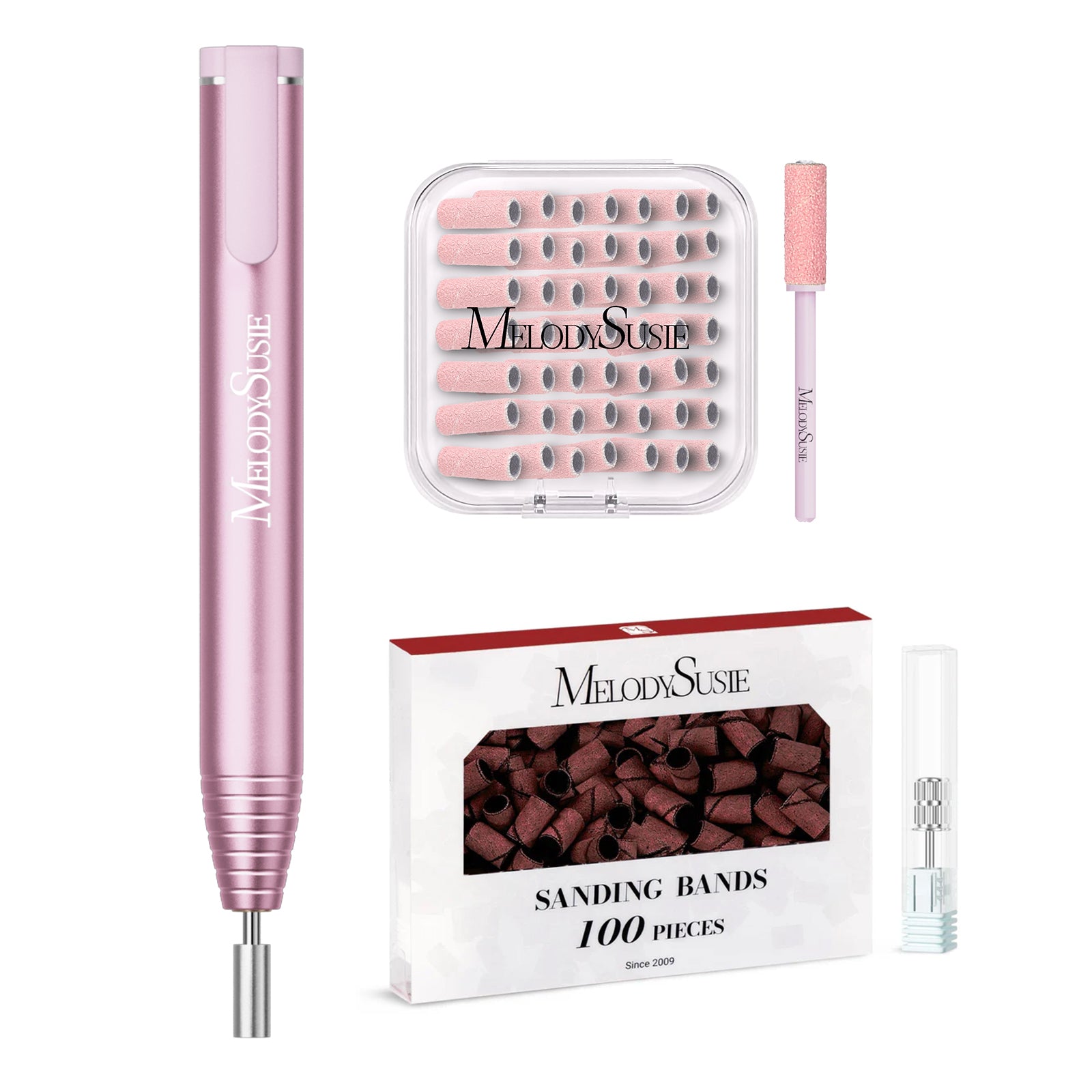 PocketNail PC100GR/PC100G Pen-Shaped Innovative Portable Rechargeable Nail Drill 20,000RPM