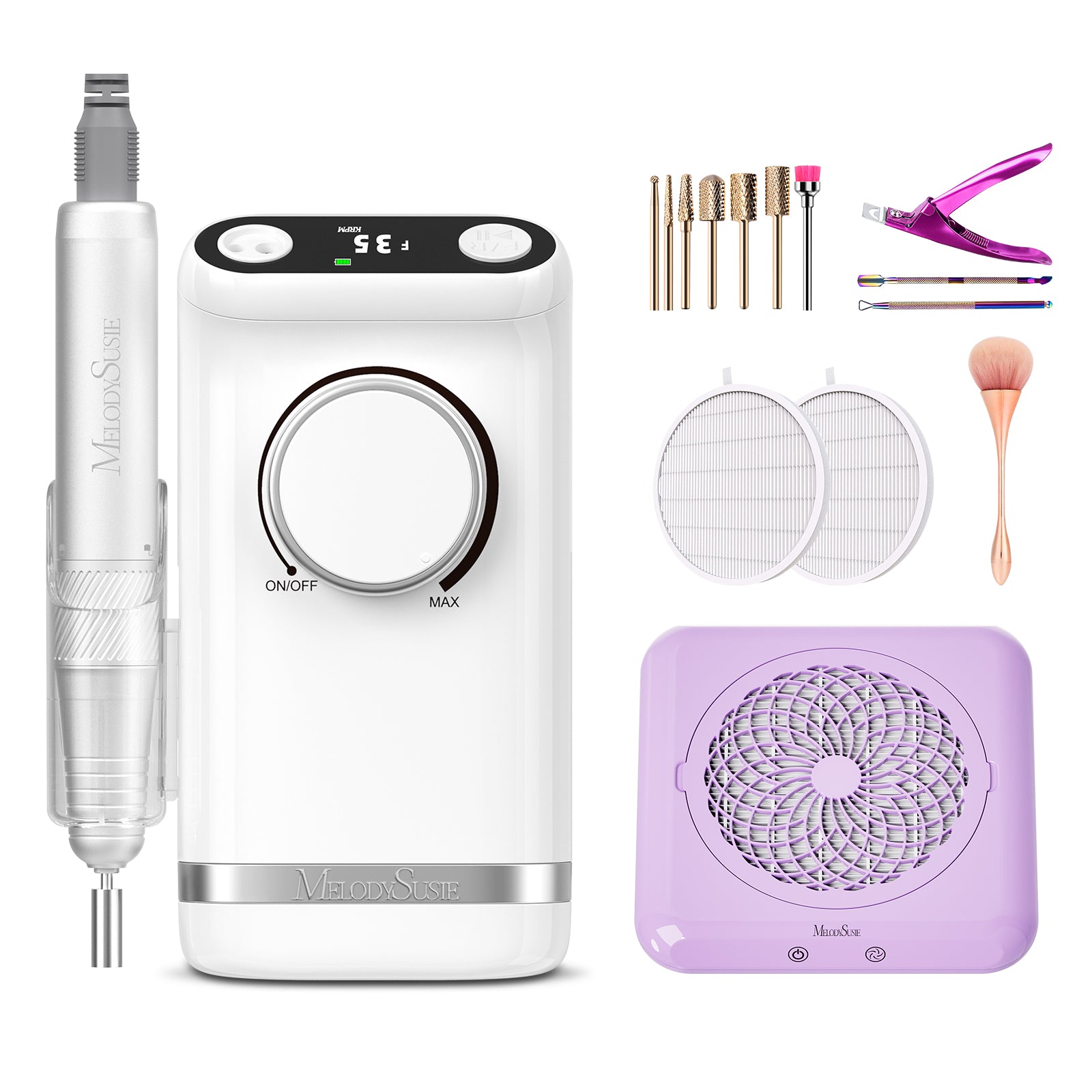 SM320G 35000RPM Rechargeable Nail Drill