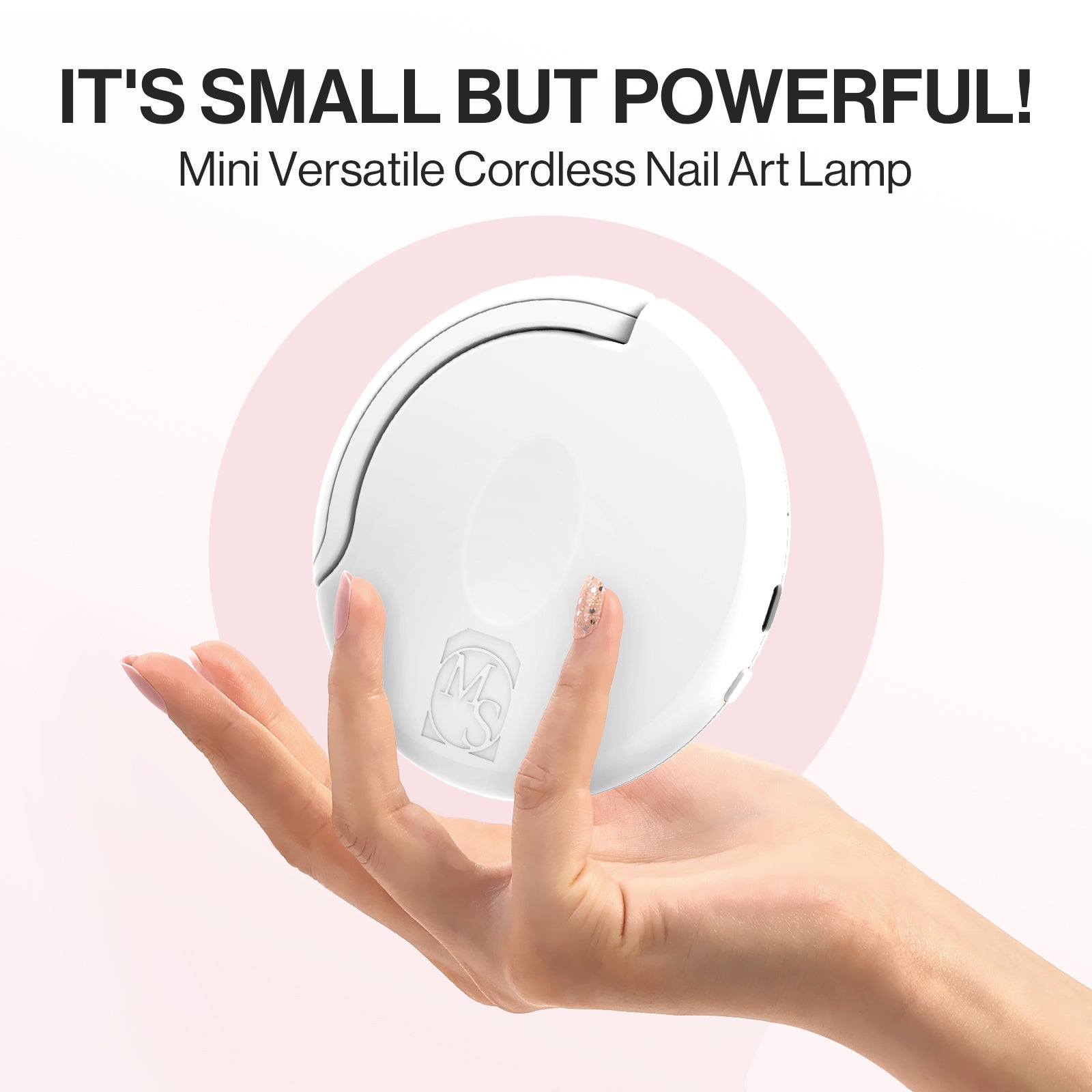 Rechargeable P-Art05M Mini 2 in 1 LED/UV Nail Art Lamp