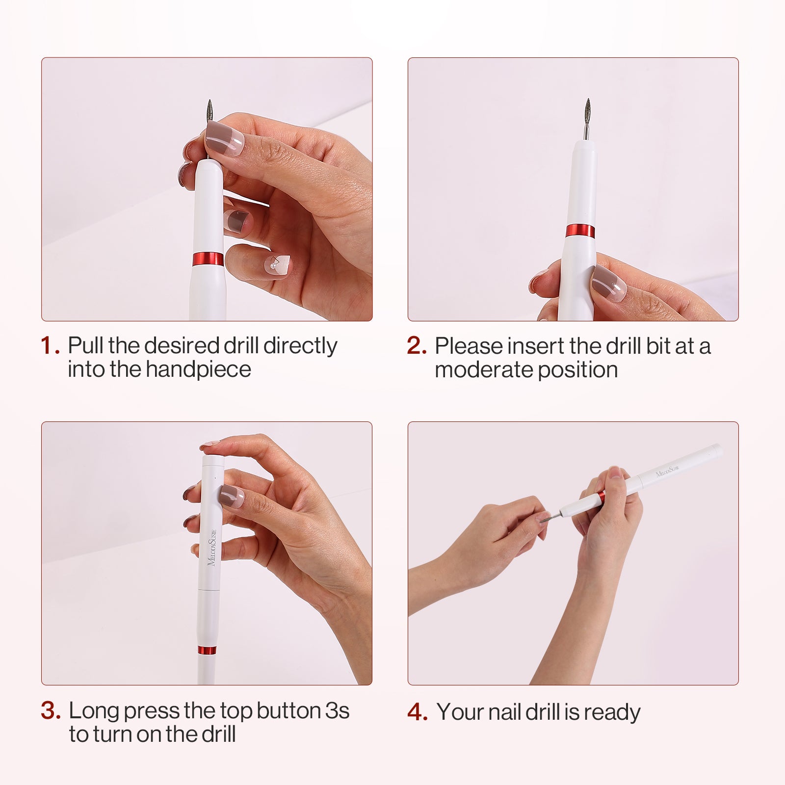 PC1(PM150E) Nail Drill Pen for Nail Care 20000 RPM