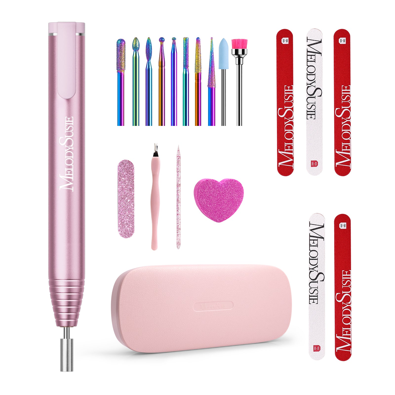 PocketNail PC100GR/PC100G Pen-Shaped Innovative Portable Rechargeable Nail Drill 20,000RPM