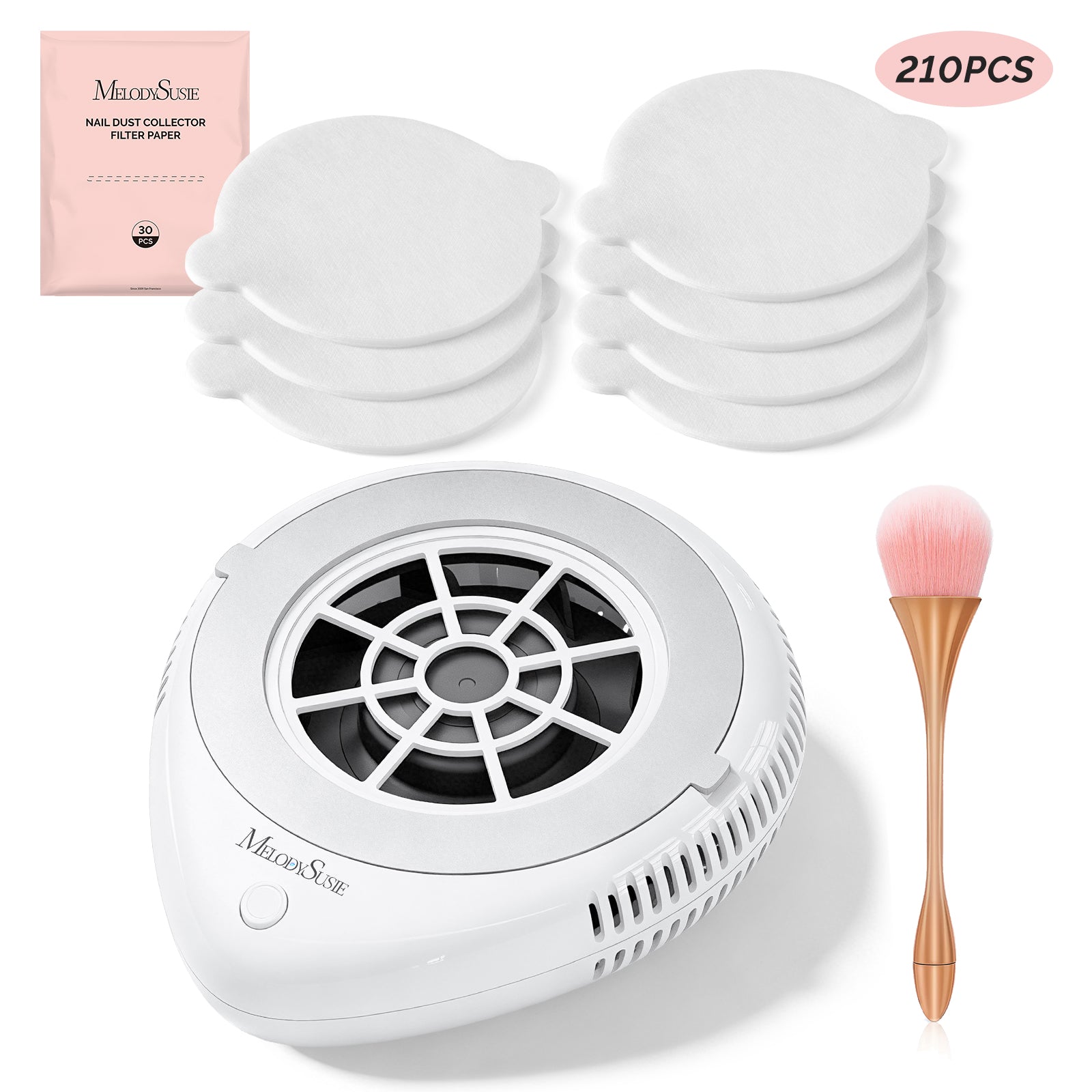 PProR Nail Dust Collector White Kit
