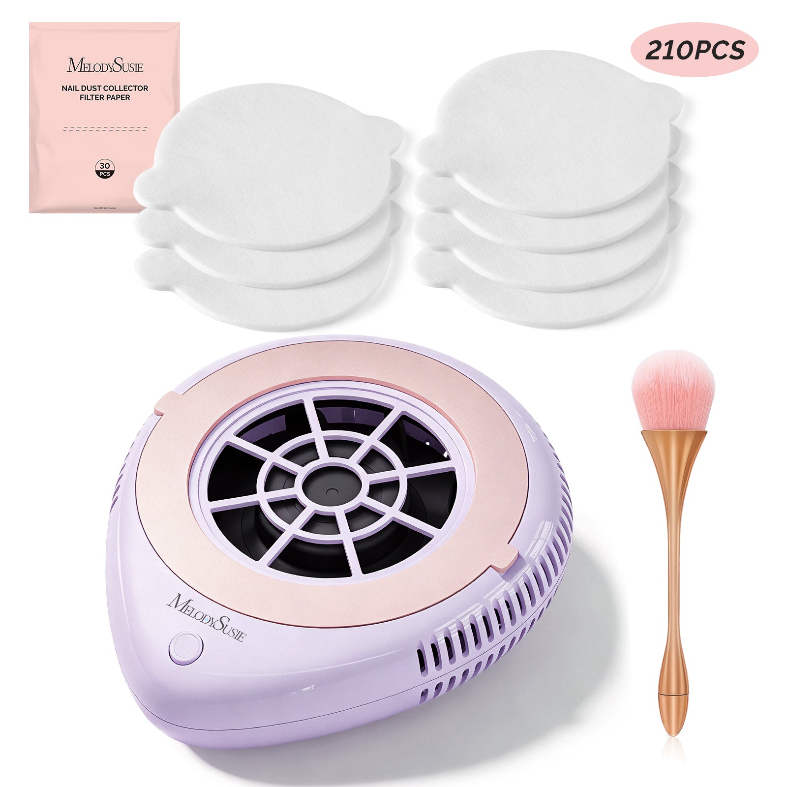 PProR Nail Dust Collector Purple Kit