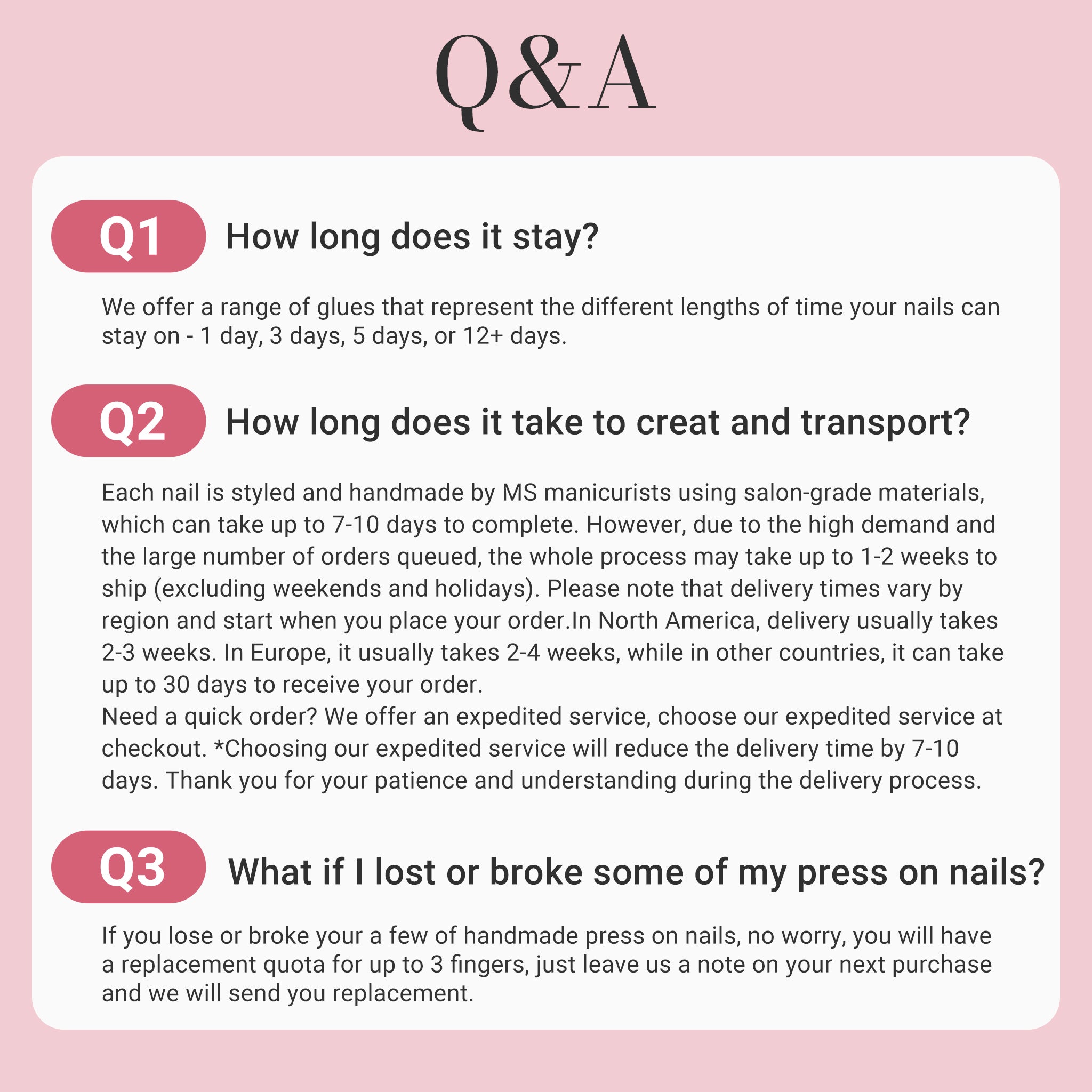Free Frenzy Stiletto Regular Press On Nails